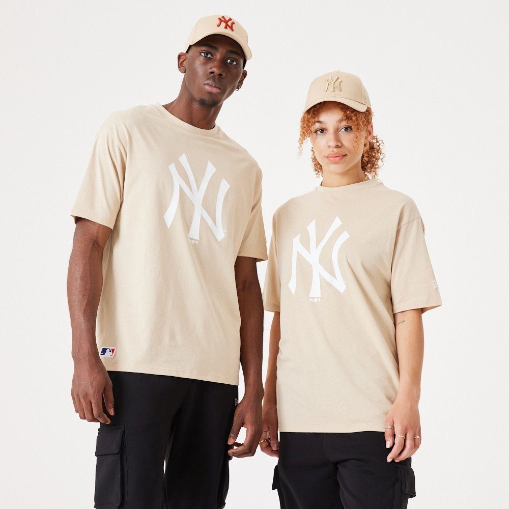 Era York Print-Shirt Oversized Yankees New New