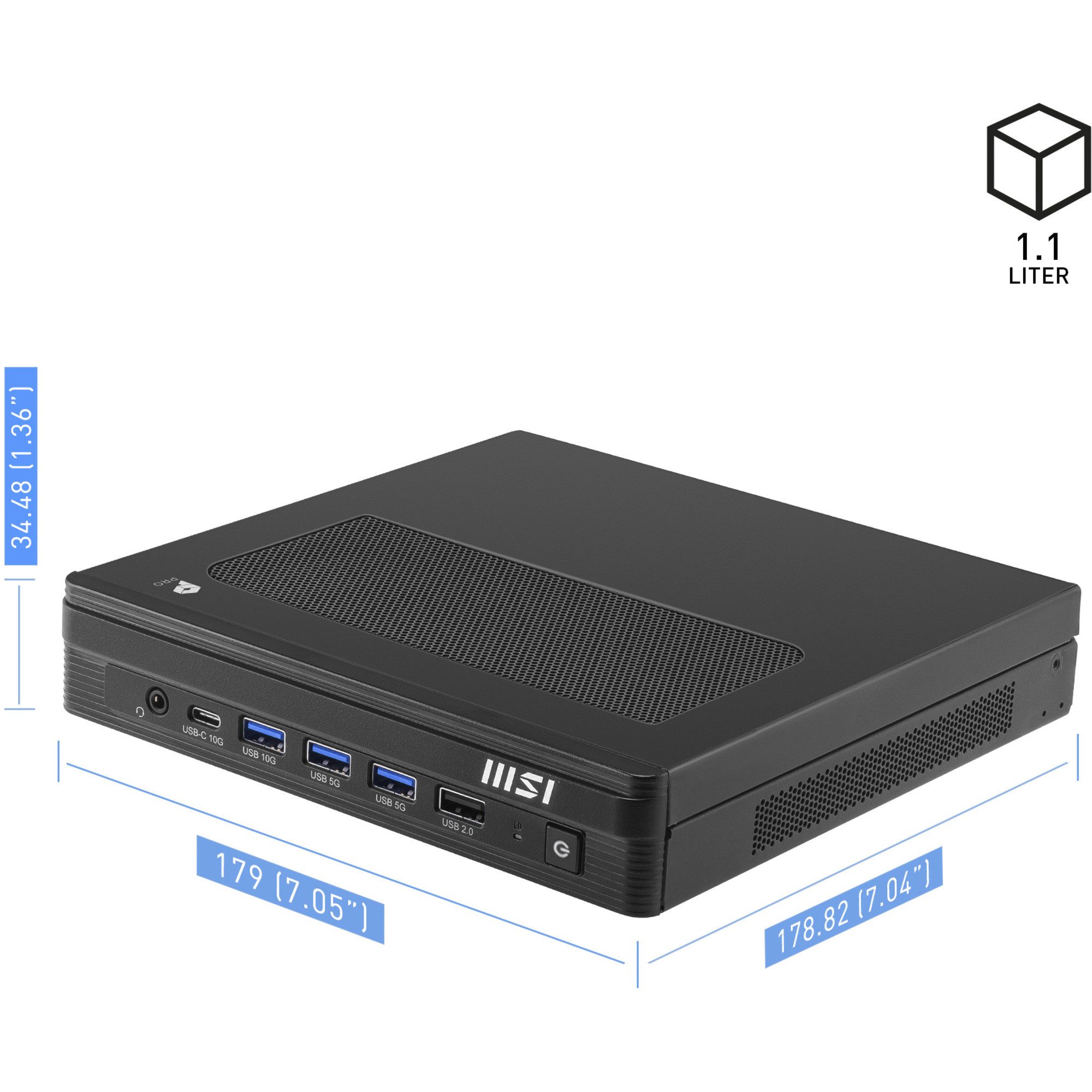 MSI MSI PRO DP10 A14MG-014XAT, Mini-PC, (ohne Mini-PC