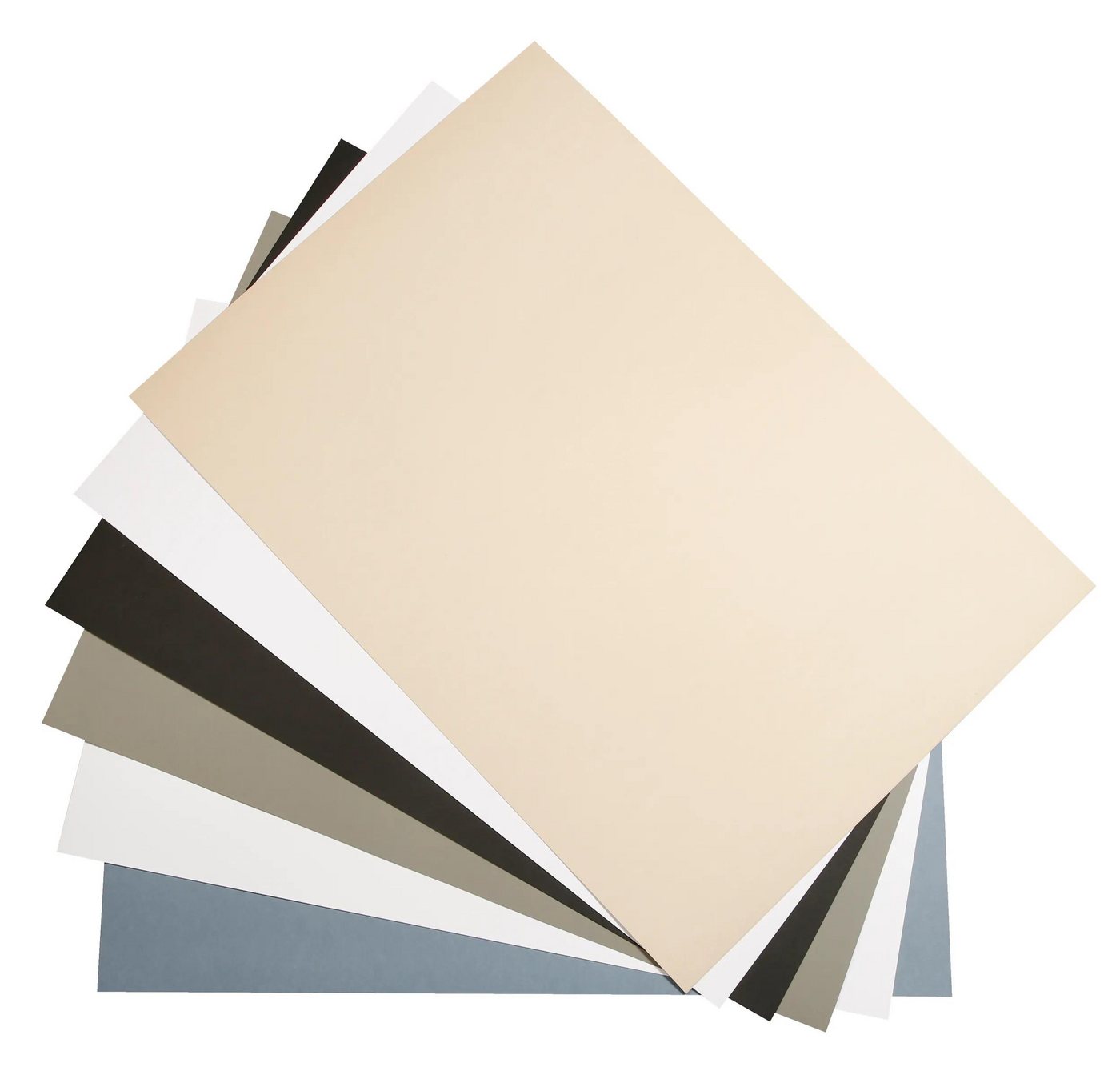 Thumbnail - CLAIREFONTAINE Zeichenpapier 12 Bogen 50x65cm 6 Farben/Papiere sortiert - Sortierung 975413C, Kunst Clairefontaine