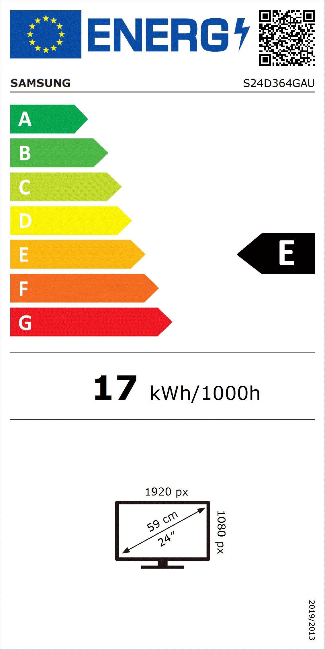 Energieeffizienzklasse: 