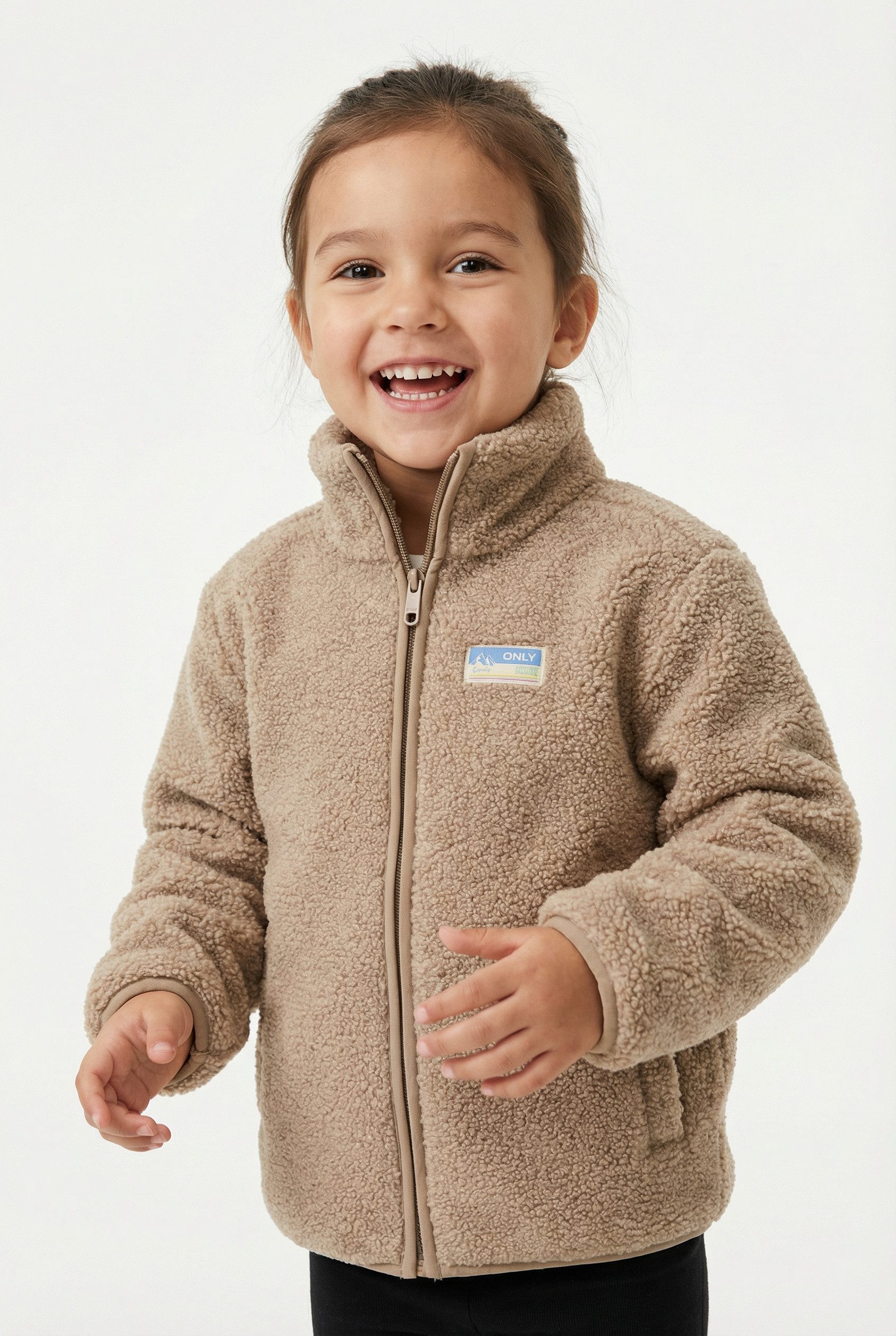 KIDS ONLY Fleecejacke KOGEVA LIFE TEDDY JACKET CP OTW NOOS