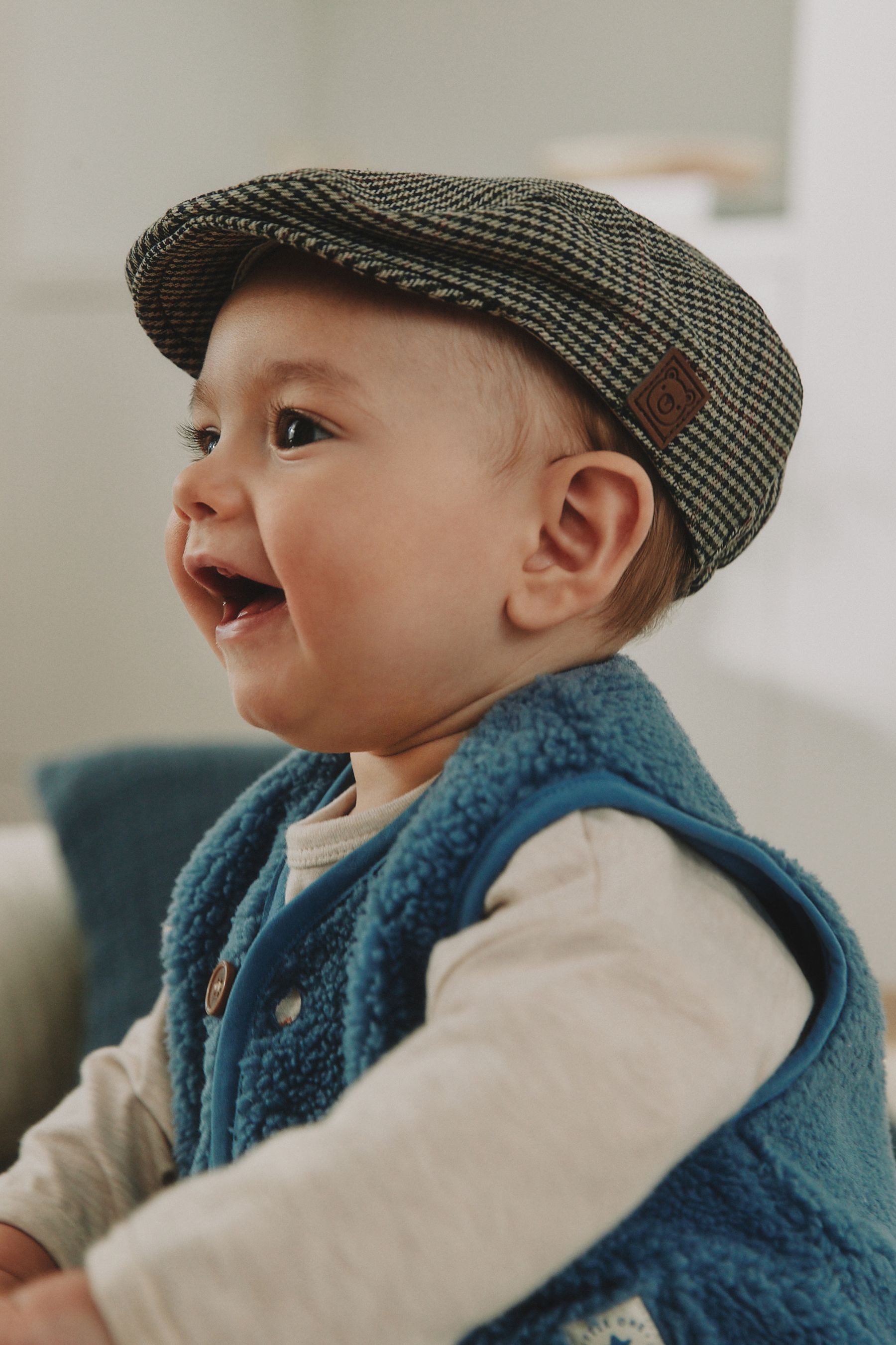 Next Schiebermütze Baby Tellermütze (1-St)