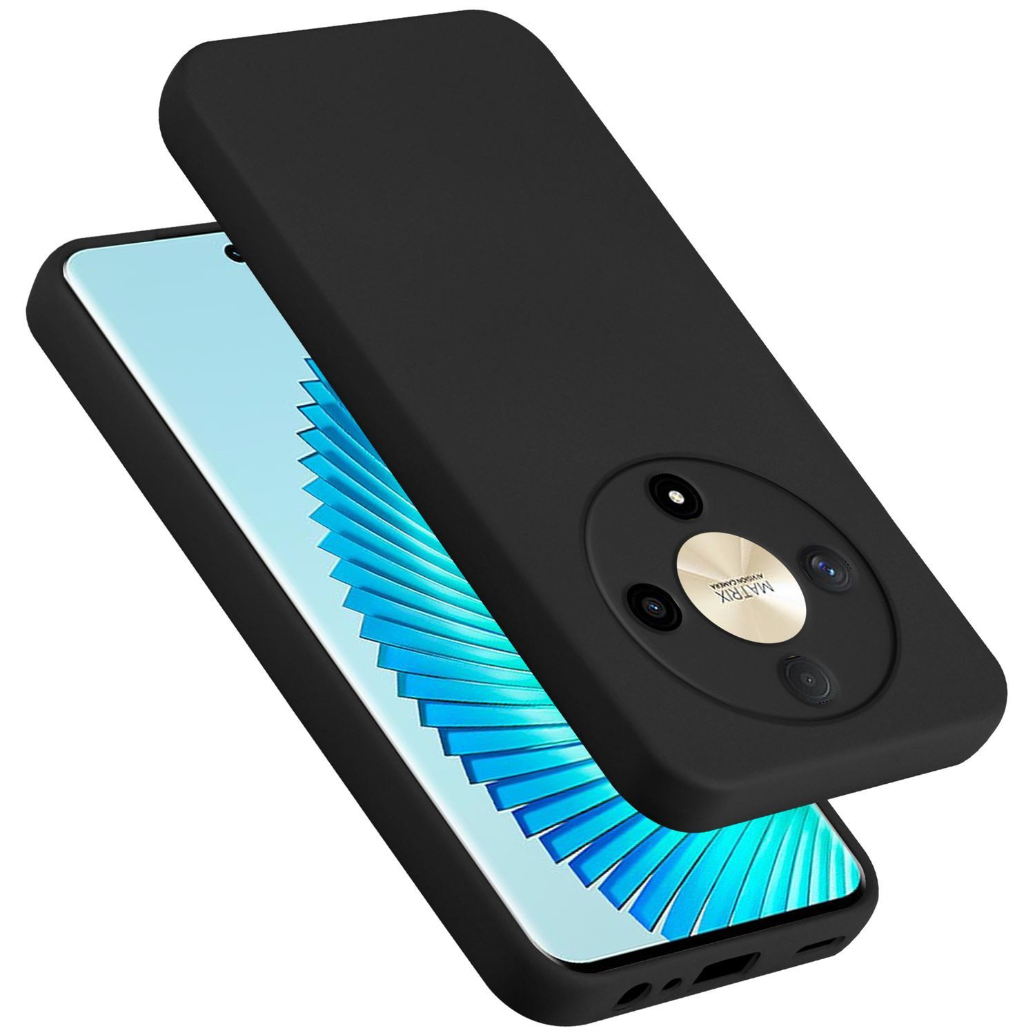 Cadorabo Handyhülle für Honor Magic 6 Lite 5G Hülle Honor Magic 6 Lite 5G, Flexible Hülle TPU Silikon Schutzhülle Back Cover Case