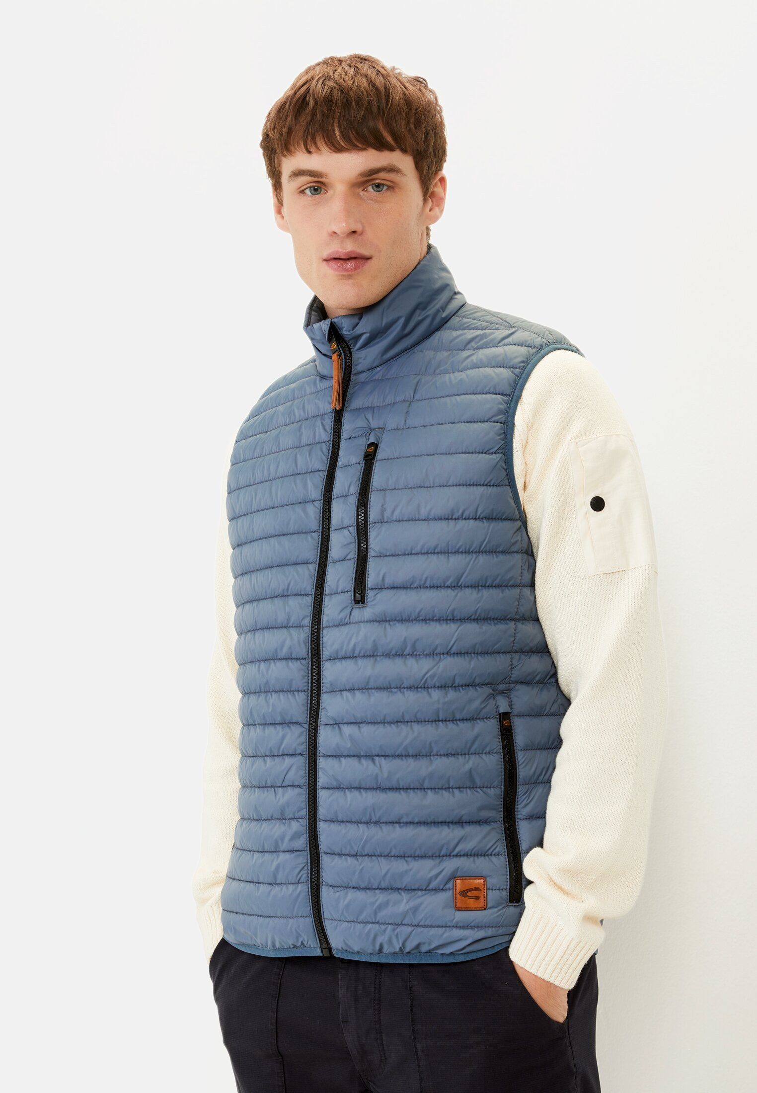 camel active Steppweste mit Stehkragen mit günstig online kaufen