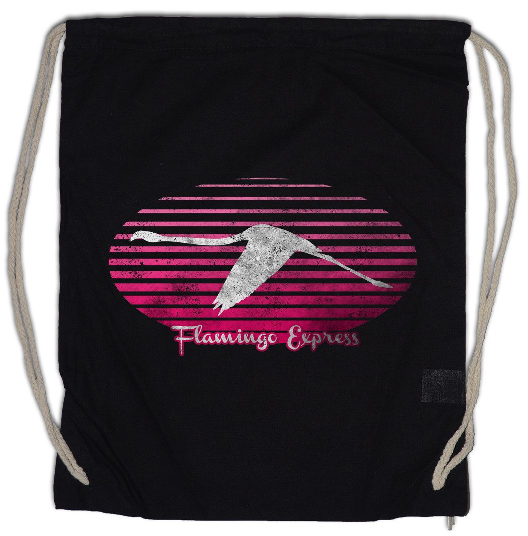 Urban Backwoods Turnbeutel Flamingo Express Turnbeutel Herz Heart Flamingo Herz Love Liebe (1-tlg), Unicorn Vogel Einhorn Prinzessin