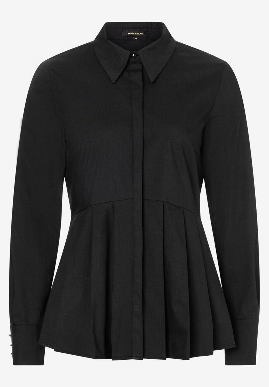 Blusentop Pleat Detail Shirt Blouse