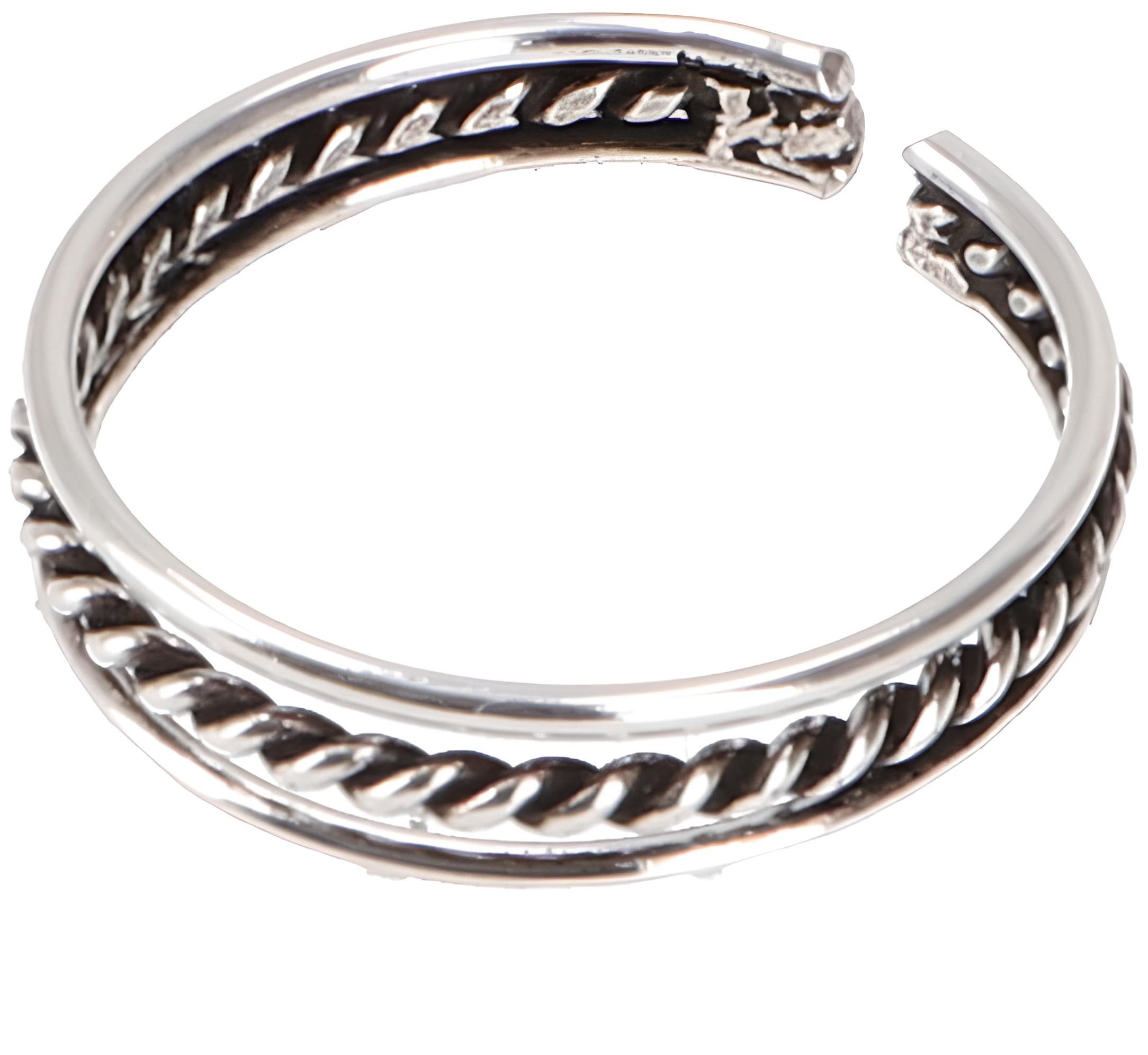 Guru-Shop Zehenring Zehenring aus Silber, Fußschmuck - Spinne