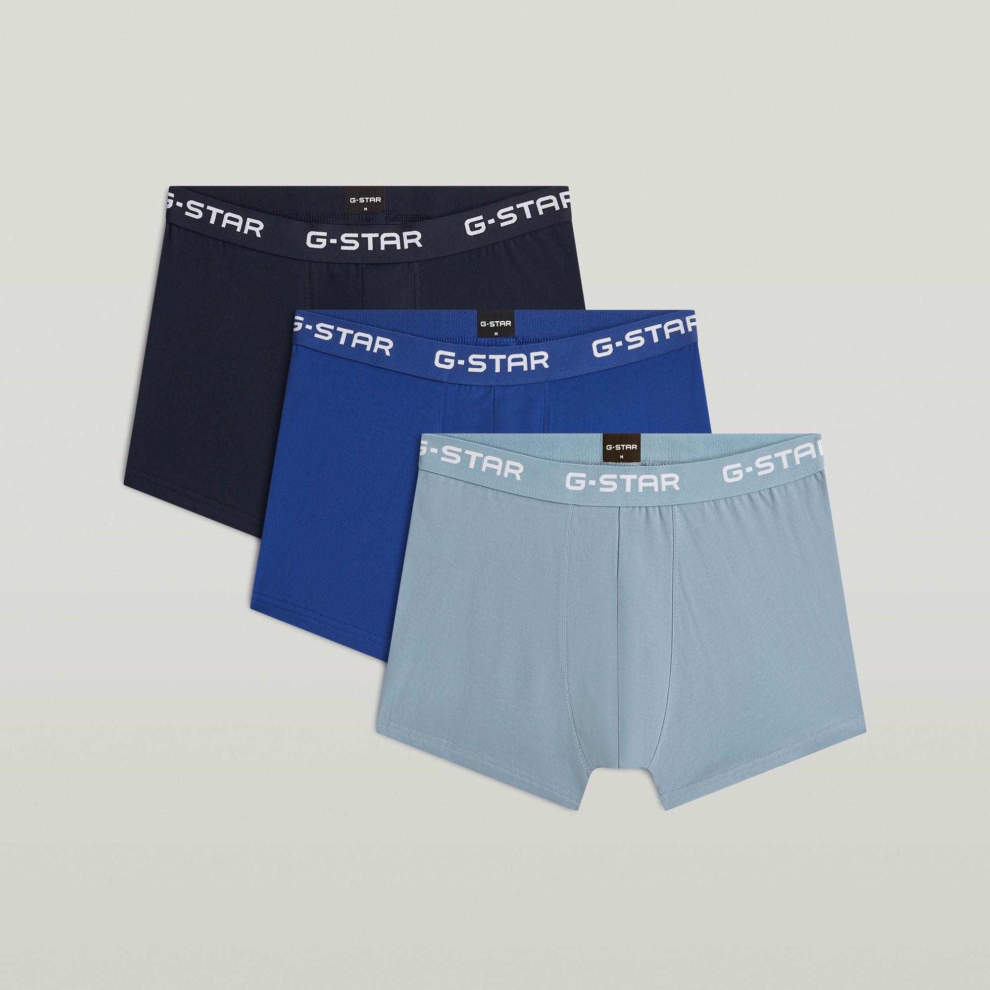 G-STAR Boxershorts ASH, 3 PACK TRUNKS (Packung, 3-St) mit Logo-Bund günstig online kaufen