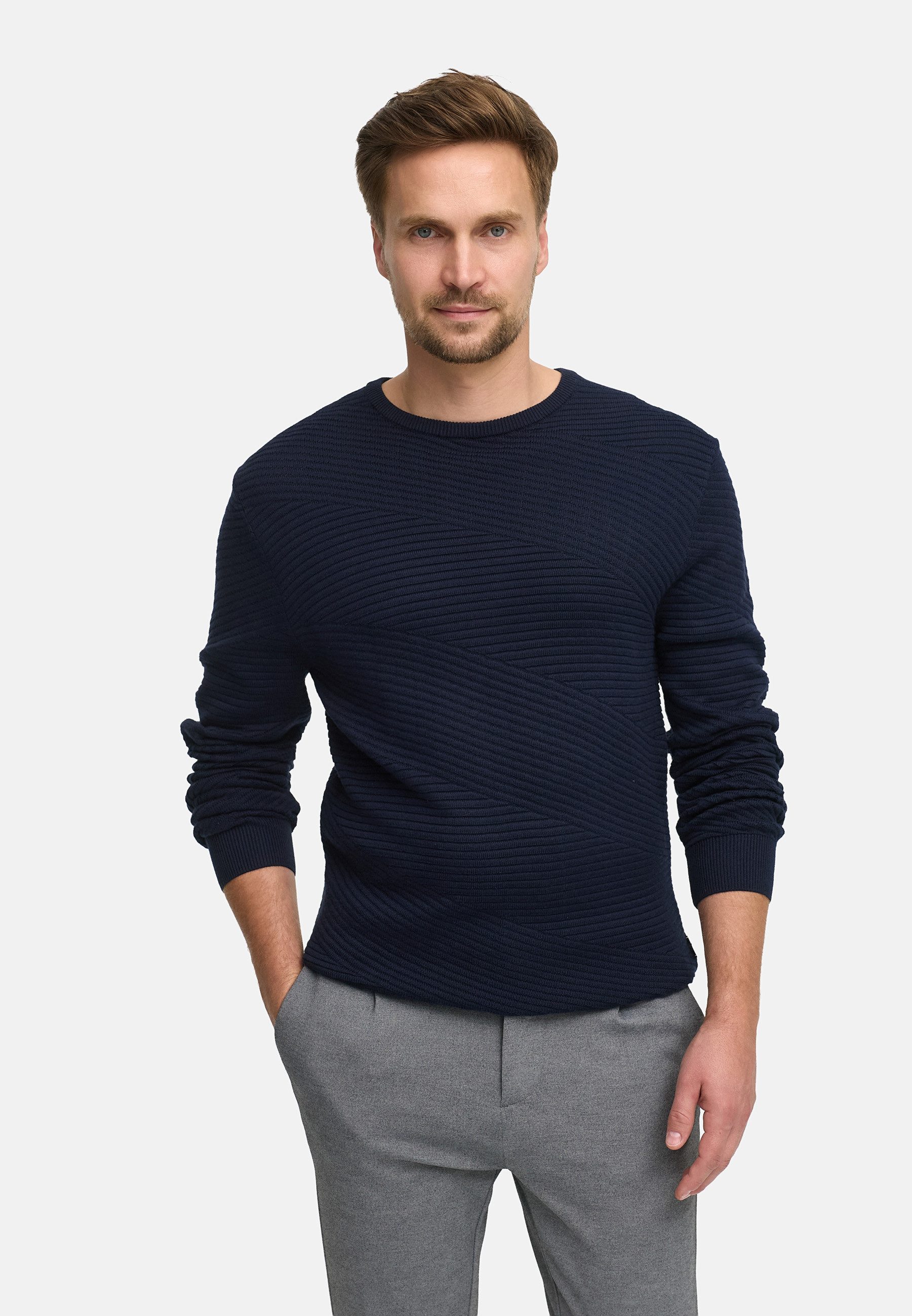 Strickpullover Herren JFAbram crew Pullover Herrenpullover