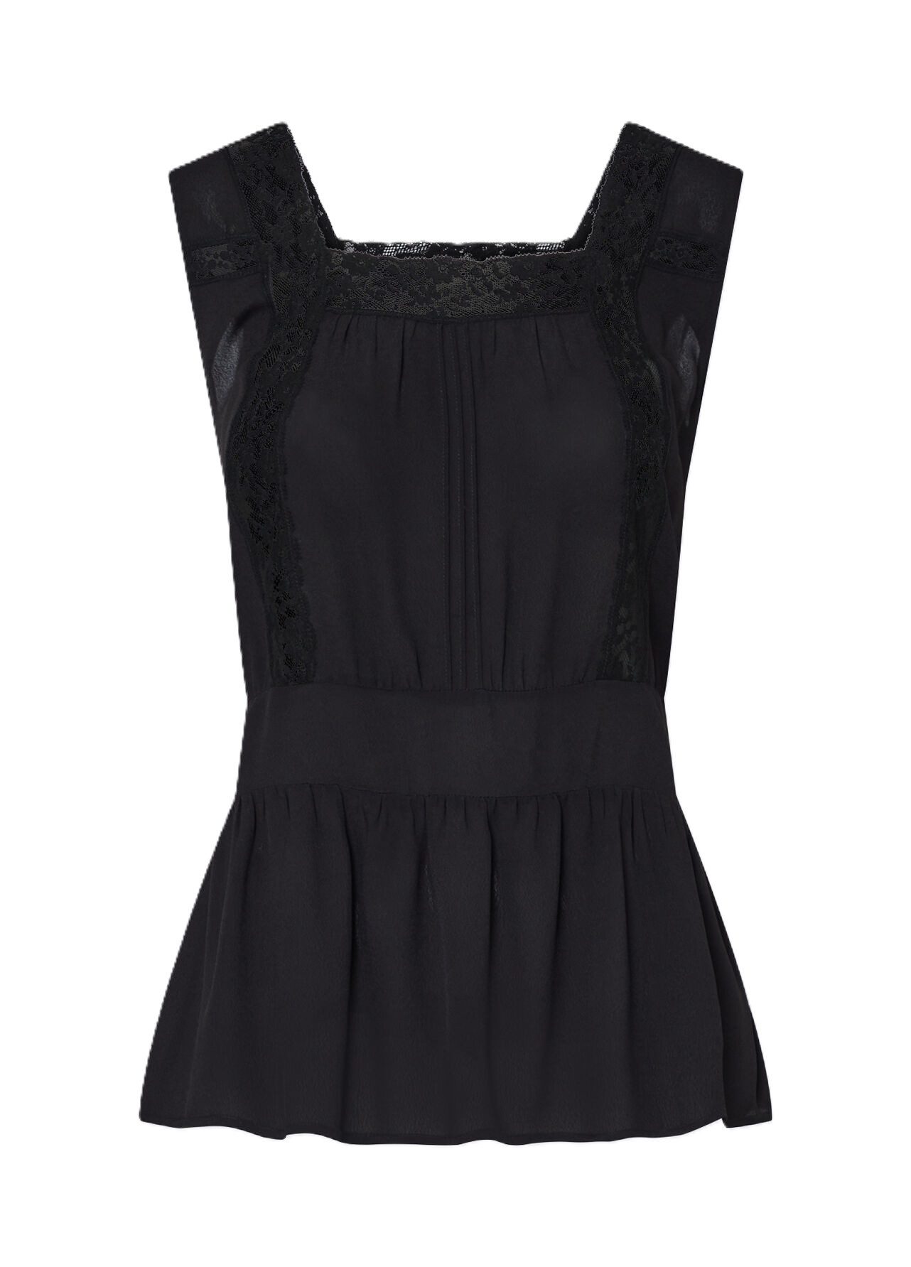 Liu Jo Spitzentop TOP CON PIZZO - Top mit Spitze - Damen Top