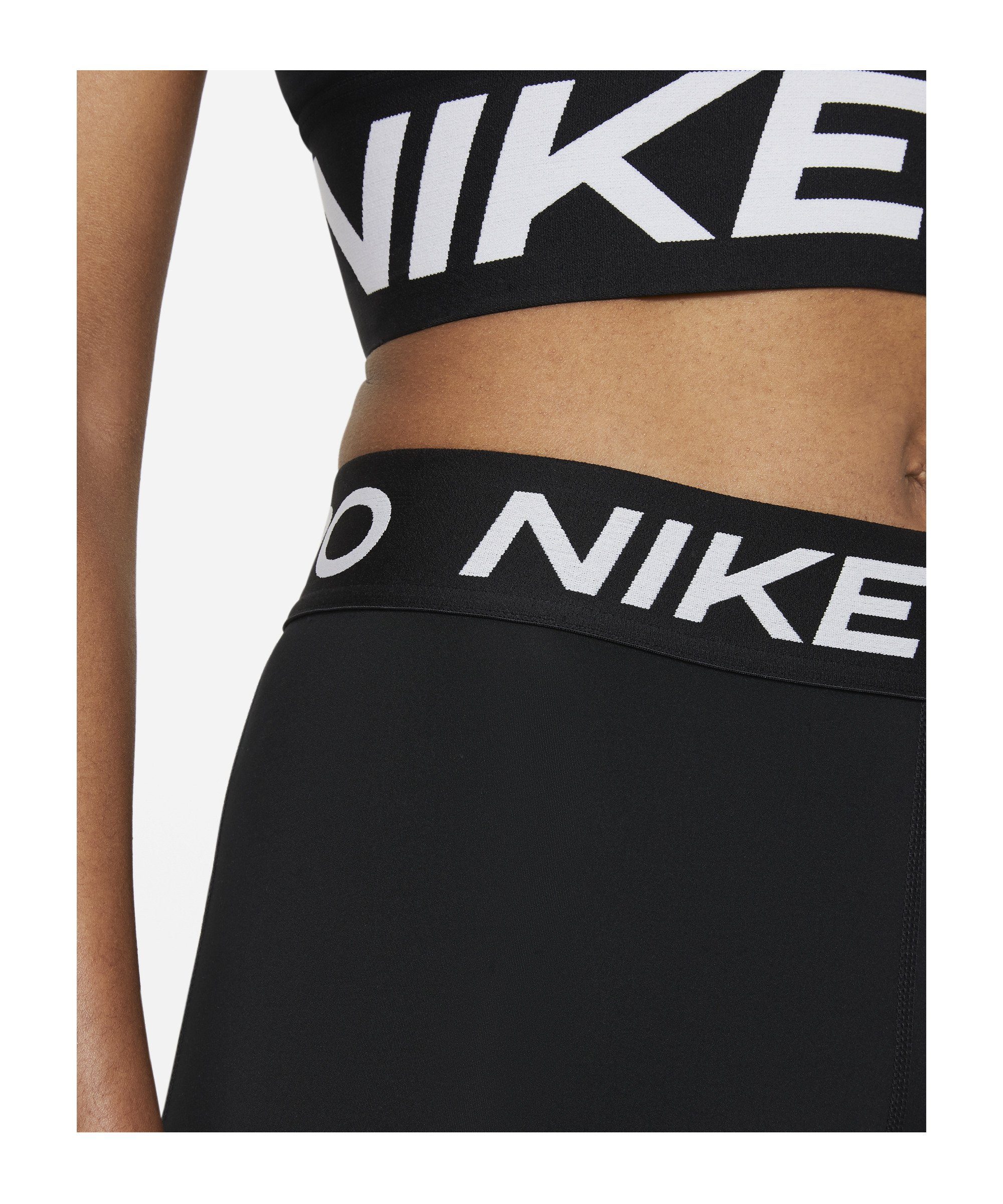 Nike Laufhose 365 Leggings schwarzweiss Damen