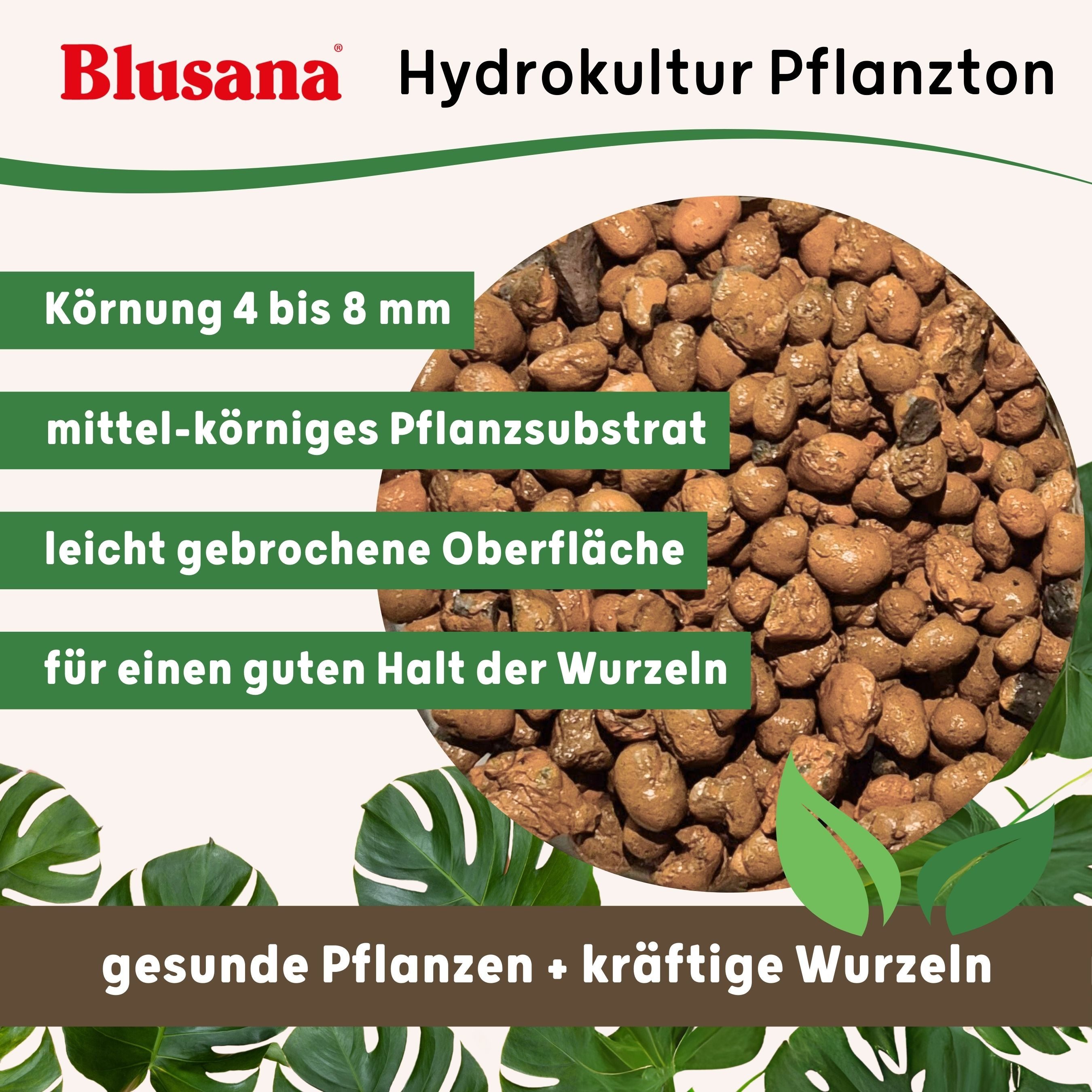 LENI Blumentopf Classic 26 x 21,5 cm Hydrokultur Komplettset Selbst-Bewässerungssystem (Hydrokultur-Set, 2 St., Übertopf, Kulturtopf, Gießanzeige + 1 x 5L Substrat & 1L Dünger), Wasserdichtes Pflanzgefäß für Indoor & Outdoor