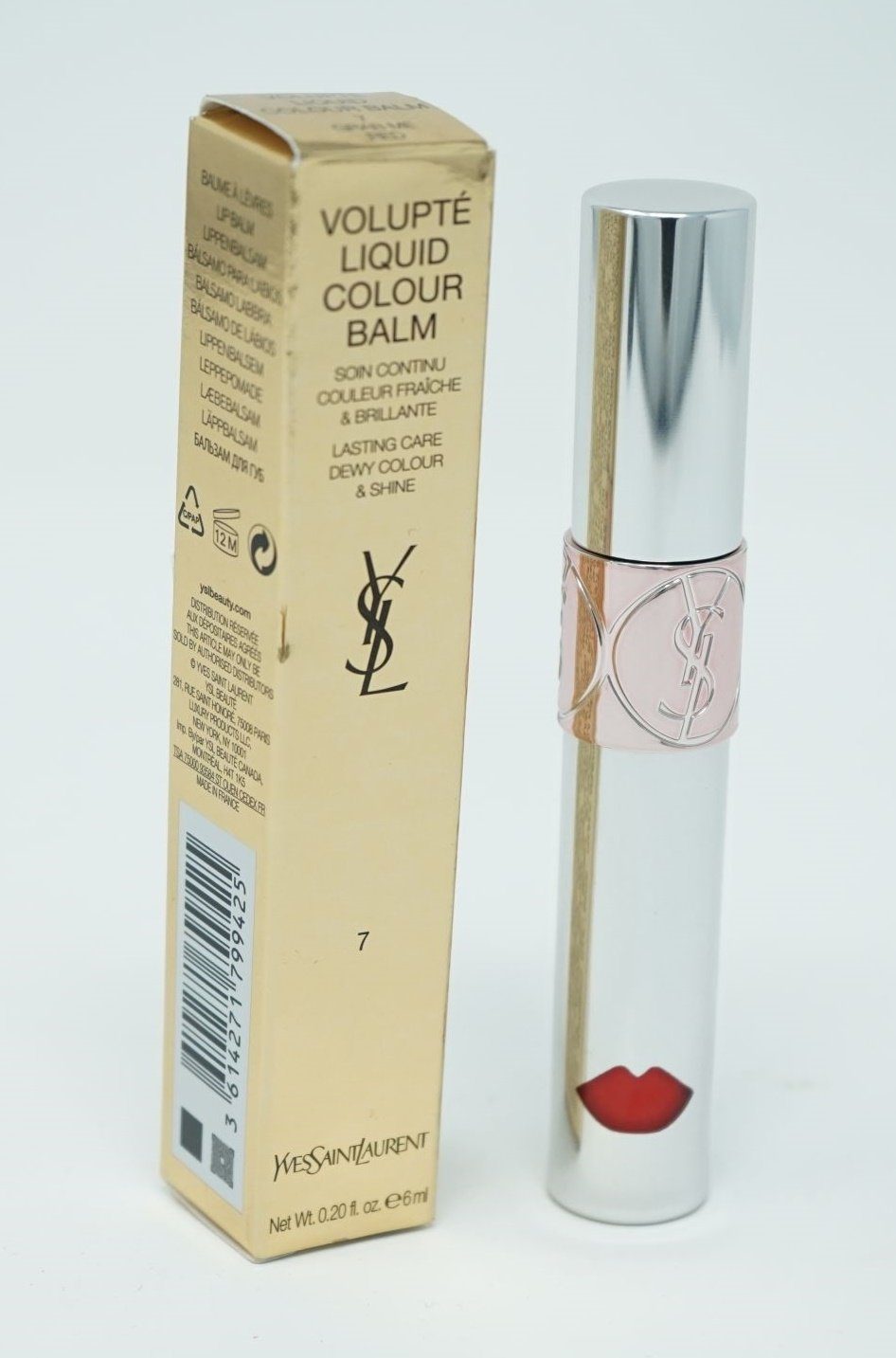 YVES SAINT LAURENT Lipgloss YSL Volupte Liquid Colour Balm Lasting Care