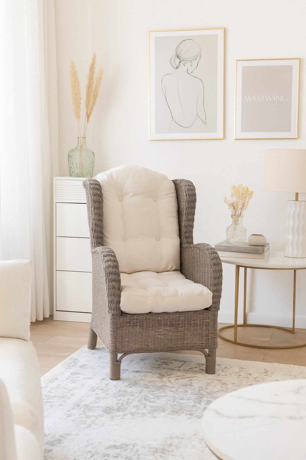 moebel-direkt-online Ohrensessel Sandra