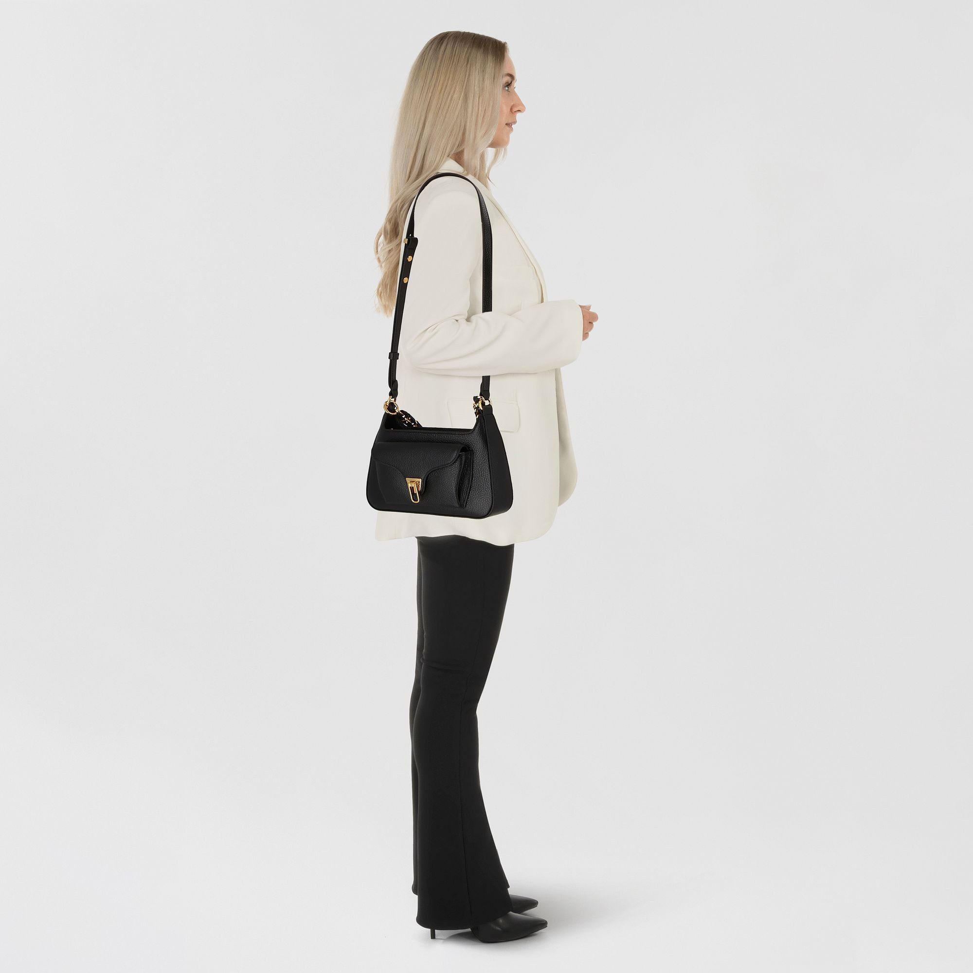 COCCINELLE Henkeltasche Beat, Leder