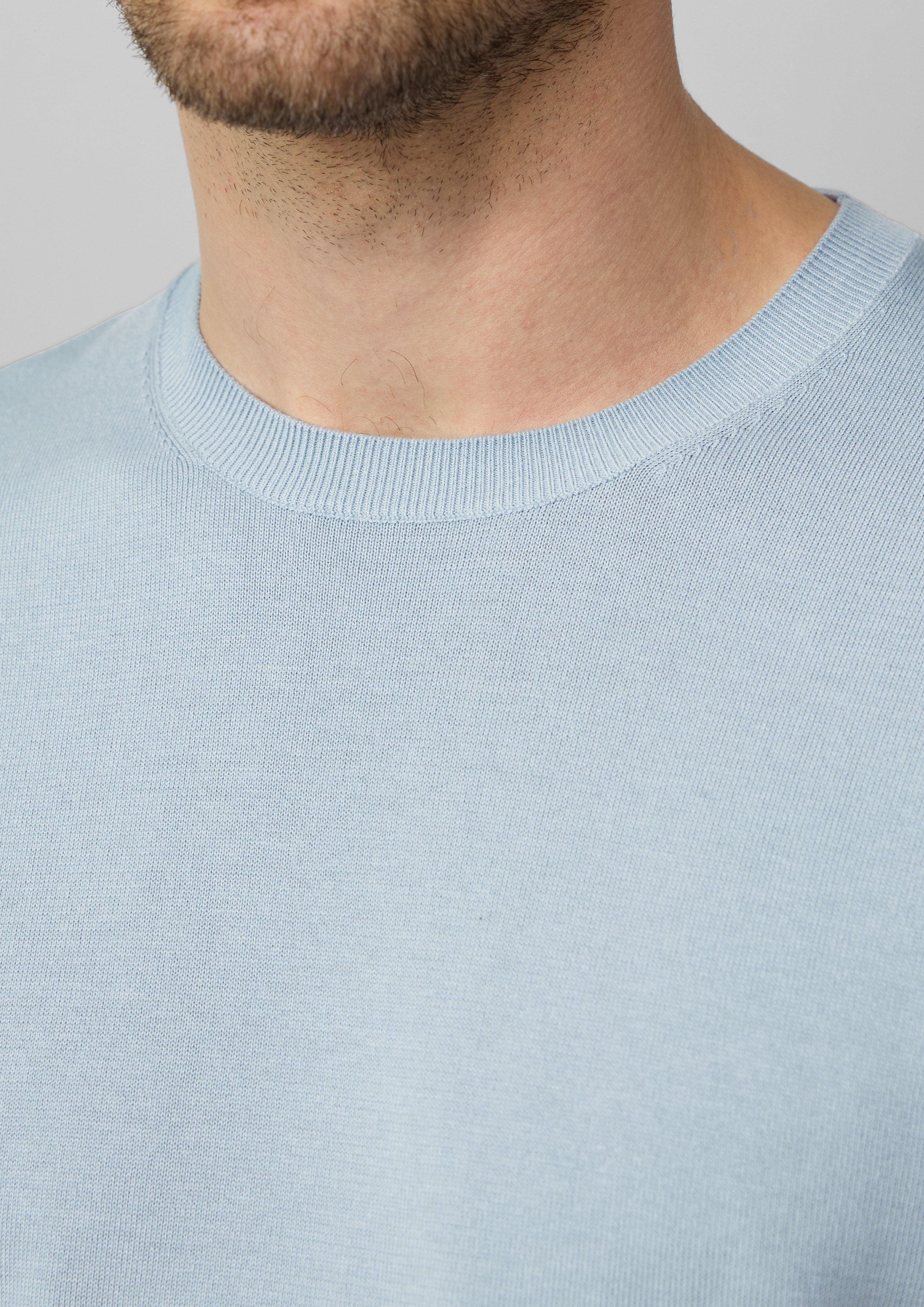 s.Oliver BLACK LABEL Strickpullover Feingestricktes T-Shirt günstig online kaufen