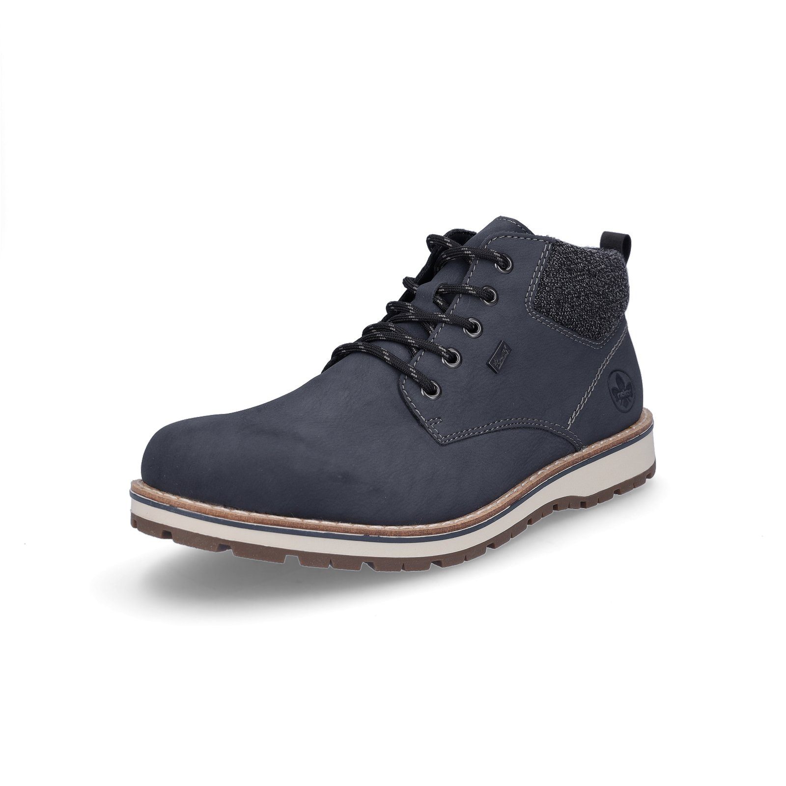 Rieker Herren Schnürboot blau Schnürschuh
