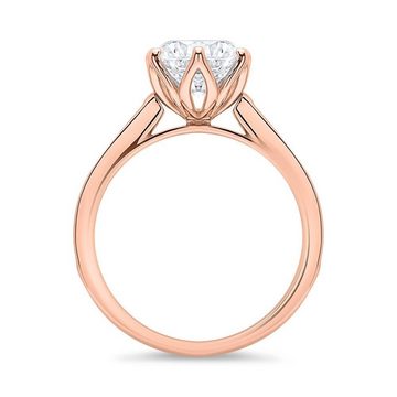 JEWLIX Verlobungsring Ring von JEWLIX aus rosévergoldetem Sterlingsilber mit Zirkonia