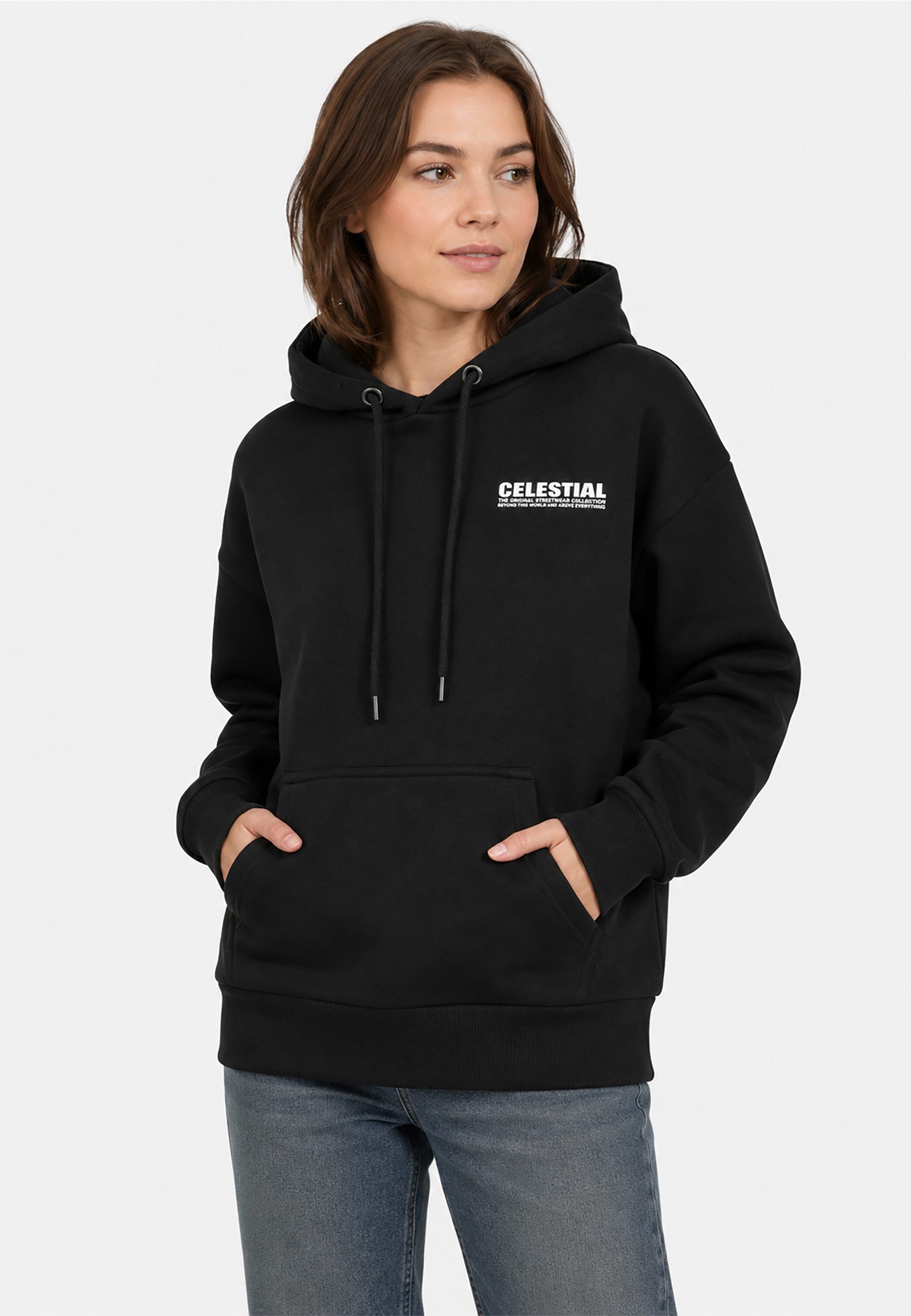 Hoodie Weicher mit Print und Komfortpassform für Damen