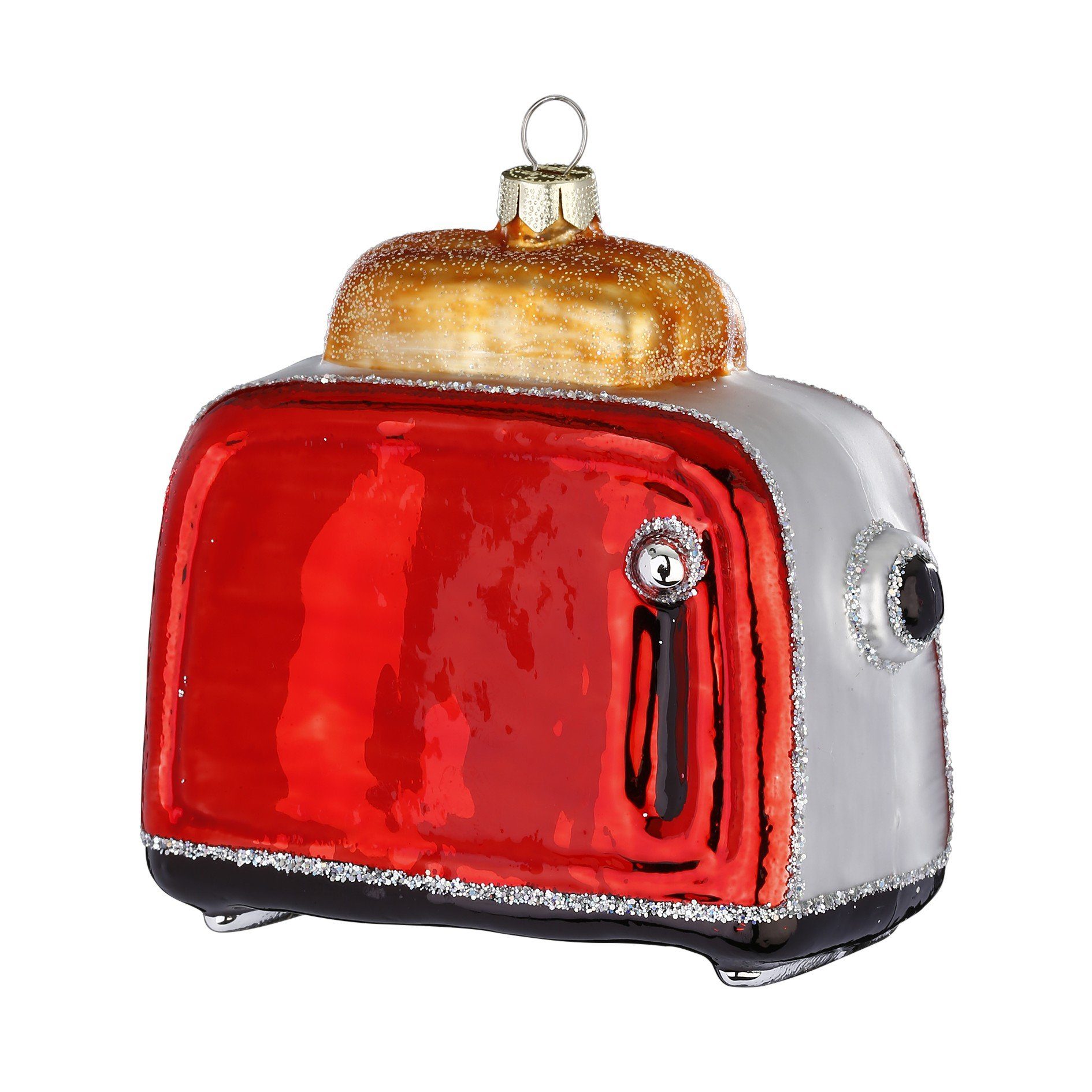 MAGIC Christbaumschmuck 8cm rot by Glas Toaster Christbaumschmuck, Inge