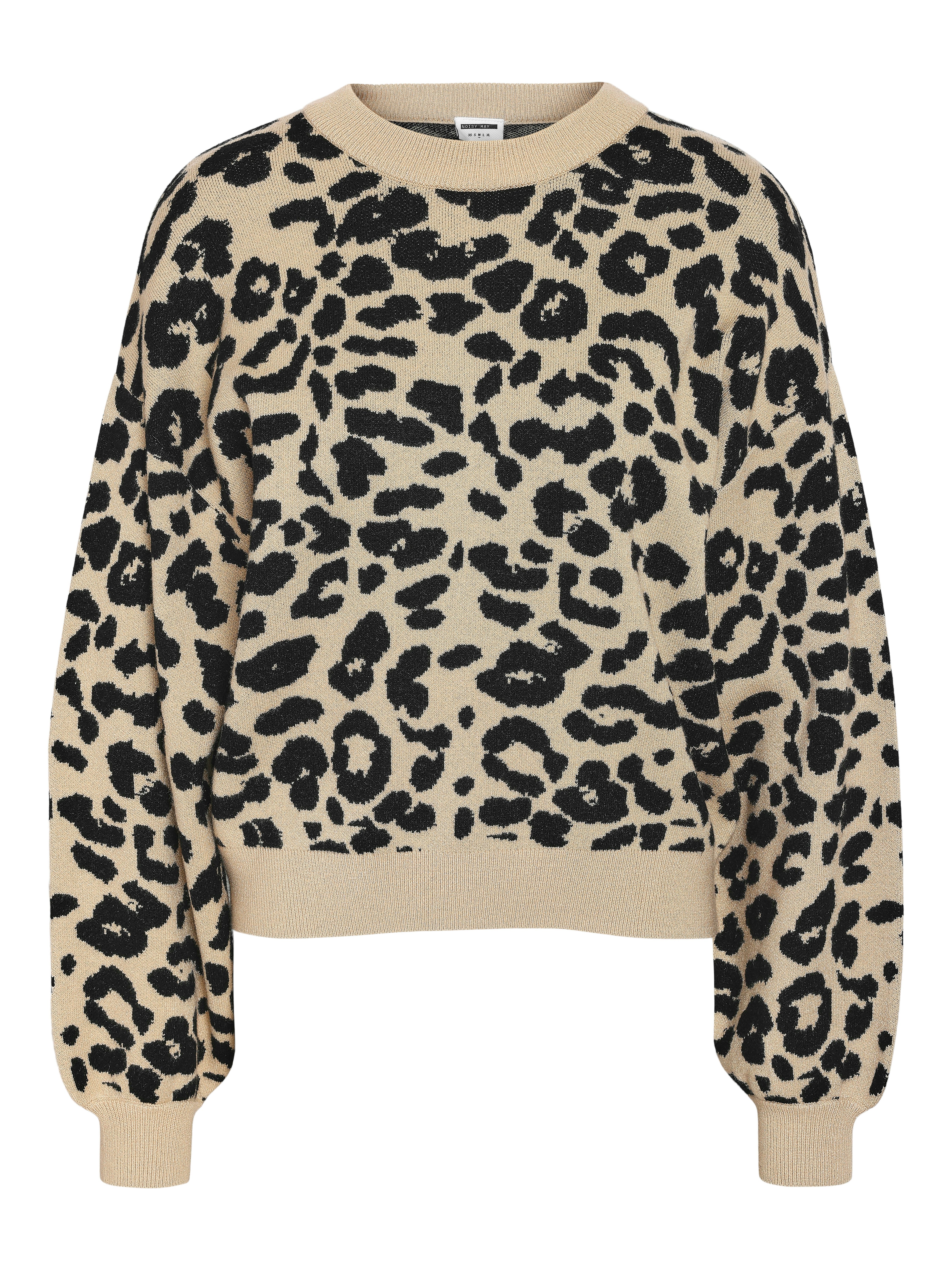 Strickpullover NMCHARLOTT L/S O-NECK KNIT FWD NOOS