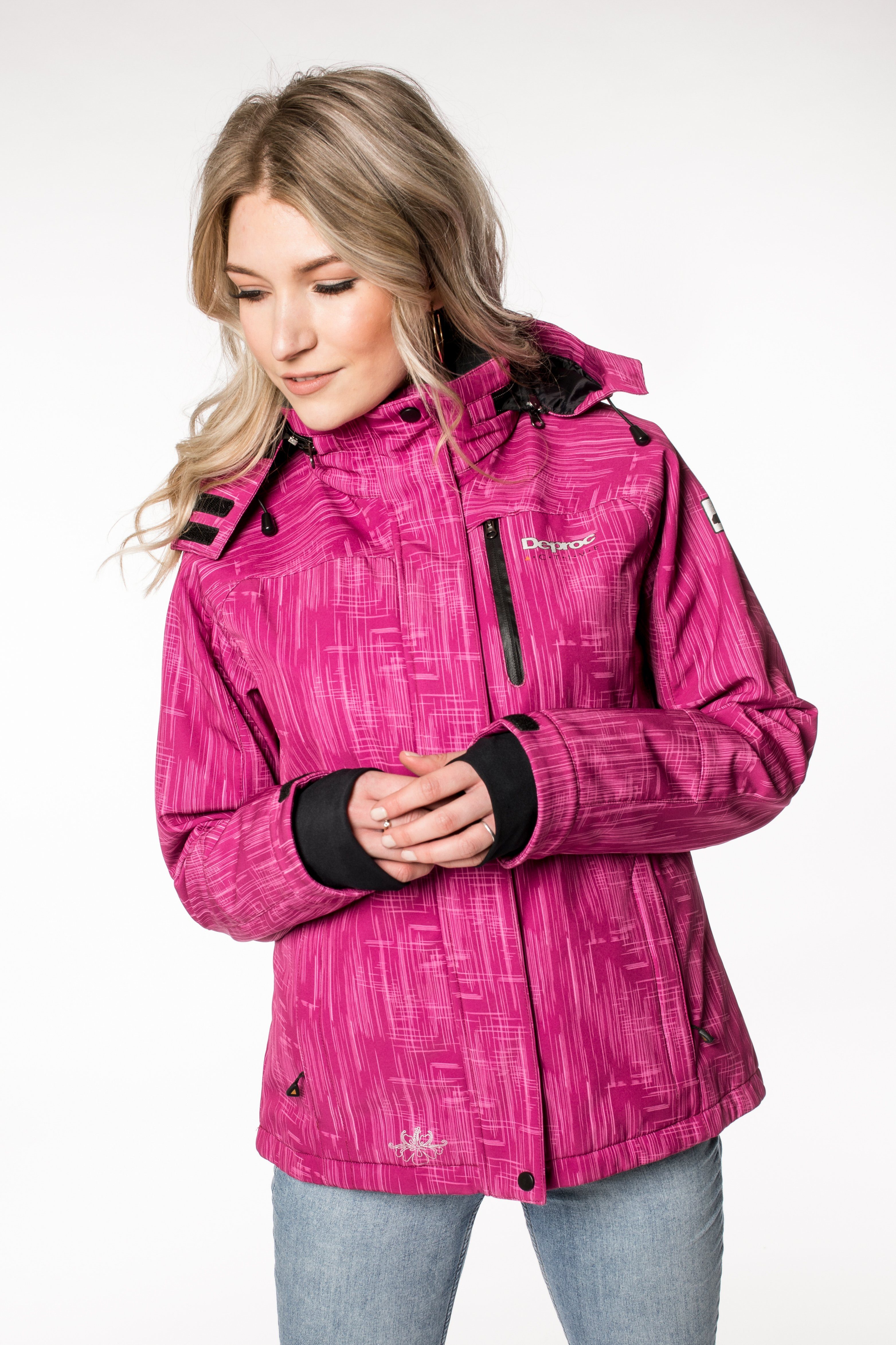 DEPROC Active Softshelljacke CHICOPEE WOMEN auch in Großen Größen erhältlich