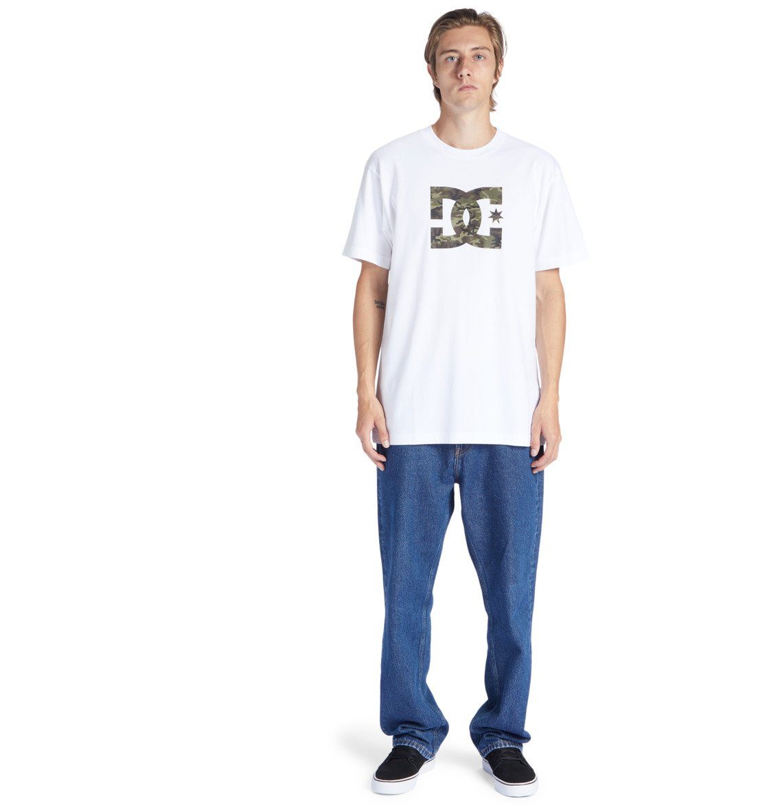 Fill Shoes DC DC T-Shirt Star White/Camo