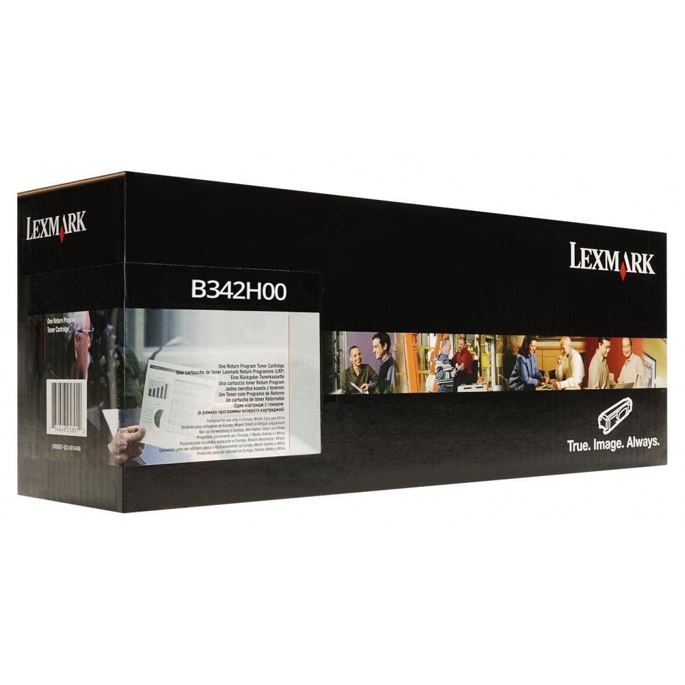 Lexmark Lexmark B342H00 Rückgabe-Toner Schwarz-Weiß Лазерные принтеры, (Laser, Hochwertige Ausdrucke)