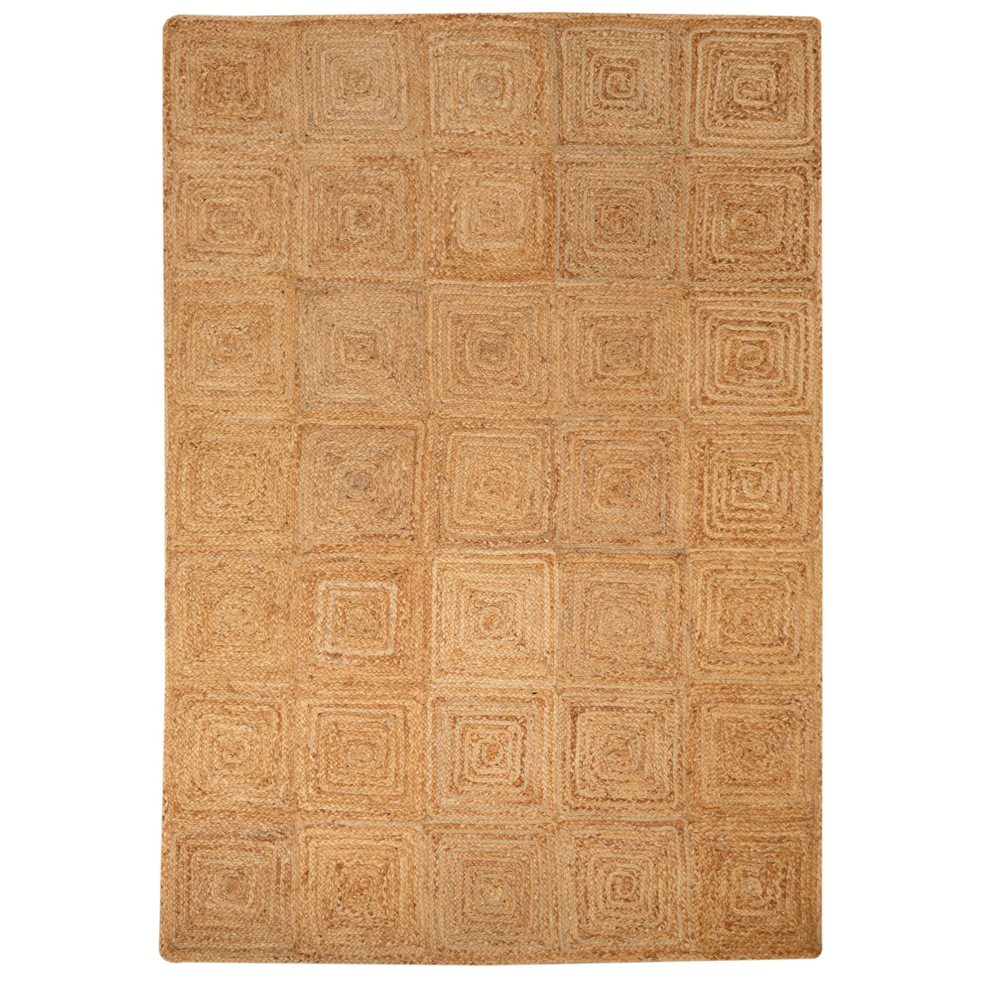 Steffensmeier Teppich Goa - Quadrate, Rechteckig, Jute günstig online kaufen