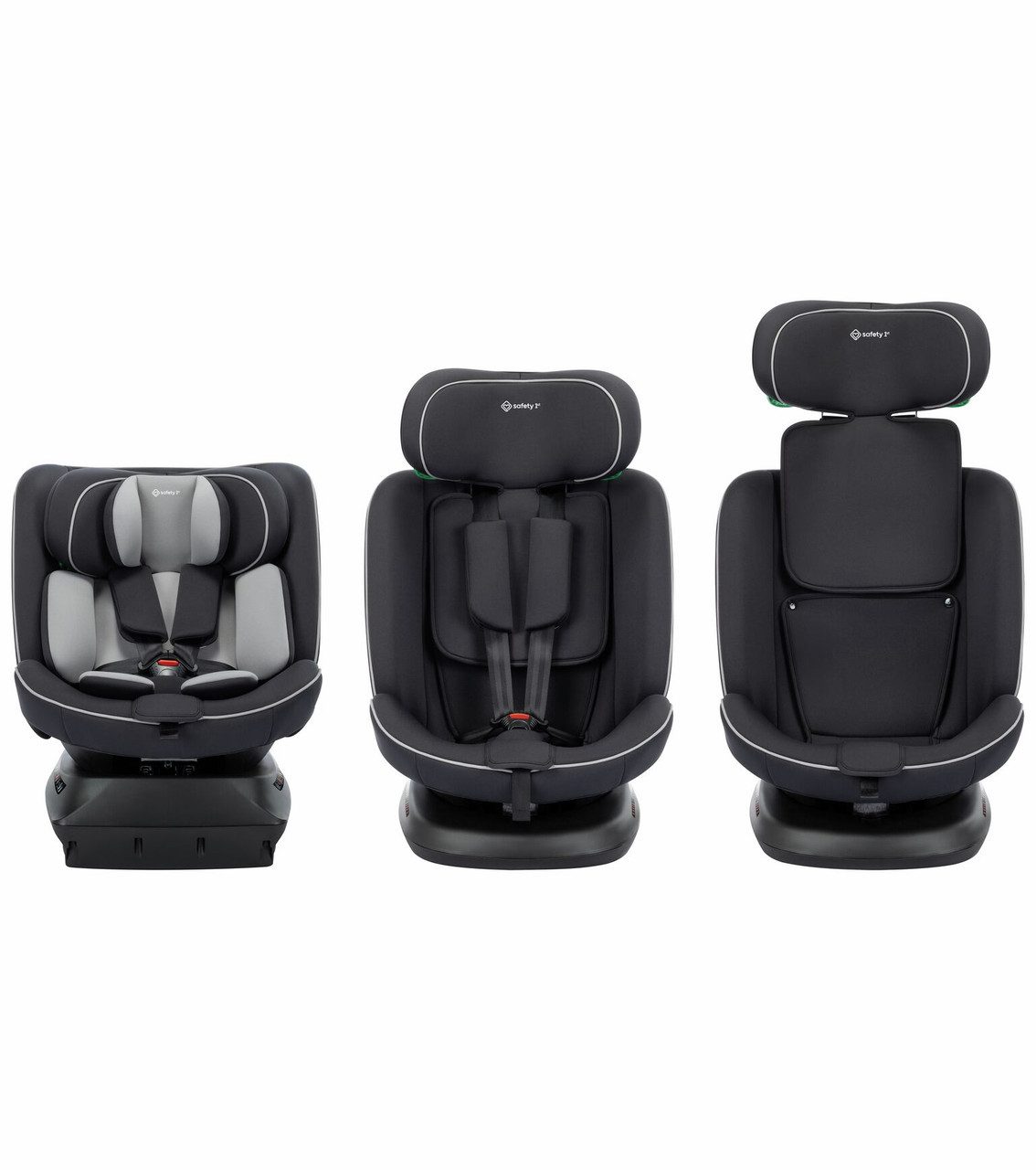 Safety 1st Autokindersitz Safety 1st Cosmo 360 i-Safe, Autositz 360 Grad drehbar, 0–12 Jahre (40, ab: 0 Monate, bis: 12 Jahre, Wächst mit deinem Kind mit Mühelose Installation Bequemes Reisen S…