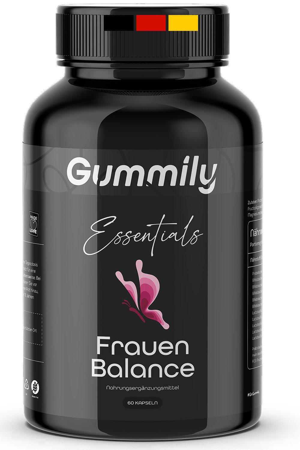 Gummily® Frauen Balance Darm Probiotika Kapseln Kapseln, 36 g