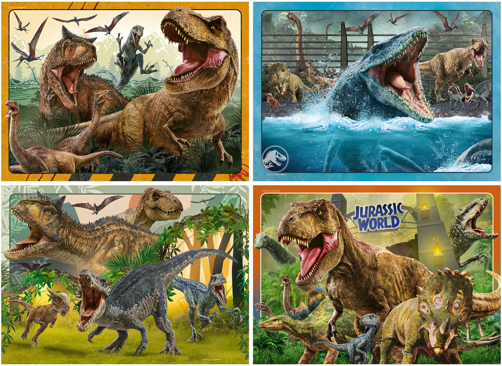 Ravensburger Puzzle Jurassic Park, Willkommen in der Jurassic World, 400 Puzzleteile, Made in Europe