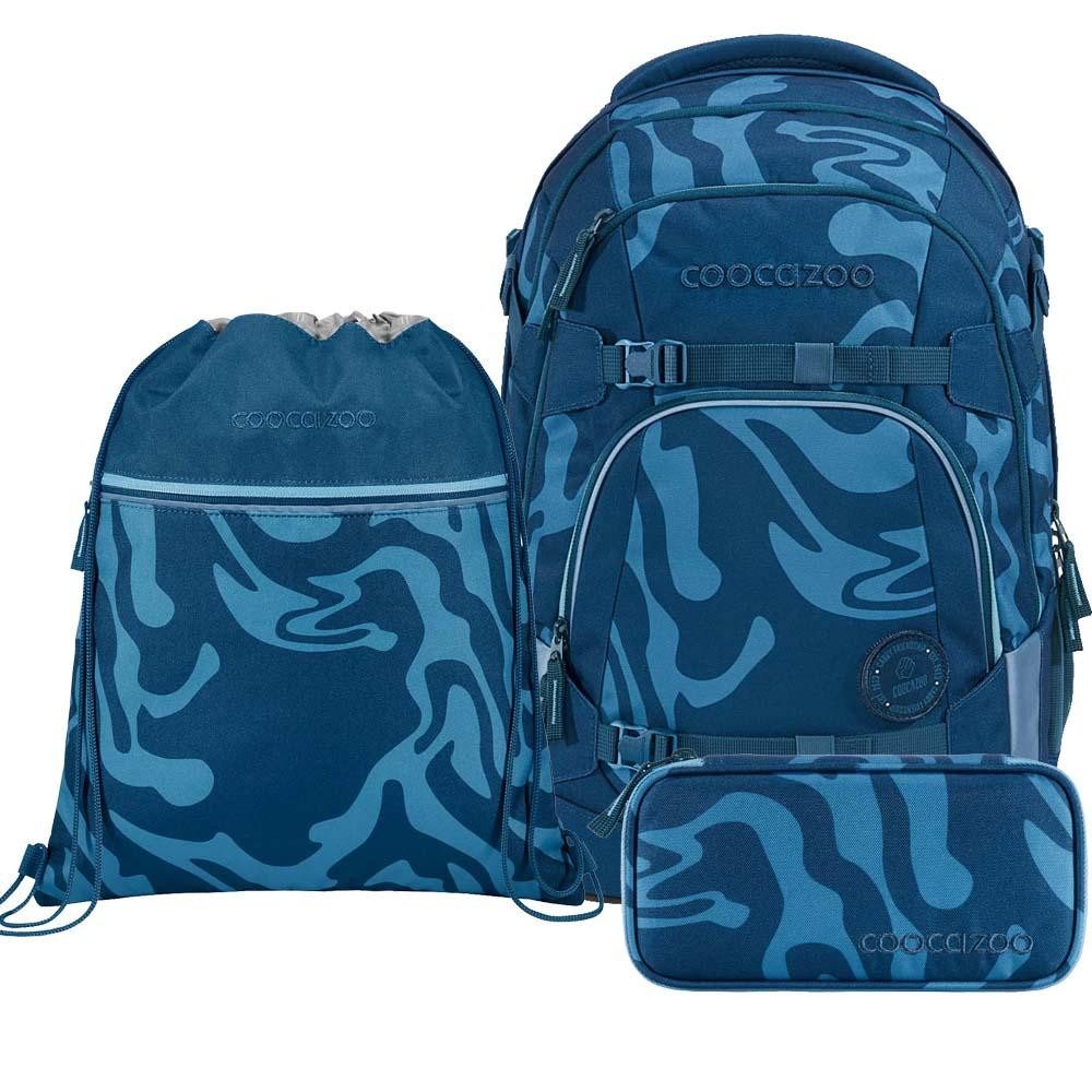 coocazoo Schulrucksack Mate (3tlg., inkl. Schlamperbox und Sportbeutel)