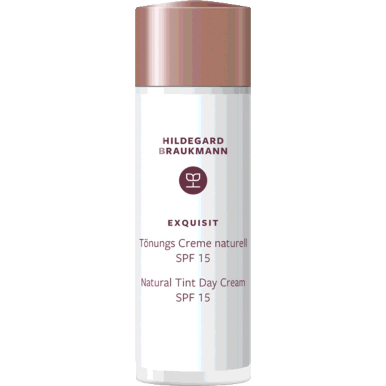 Hildegard Braukmann Gesichtspflege Exquisit Tönungs Creme SPF 15, Leichte Feuchtigkeitspflege – Mit Hydroviton® für