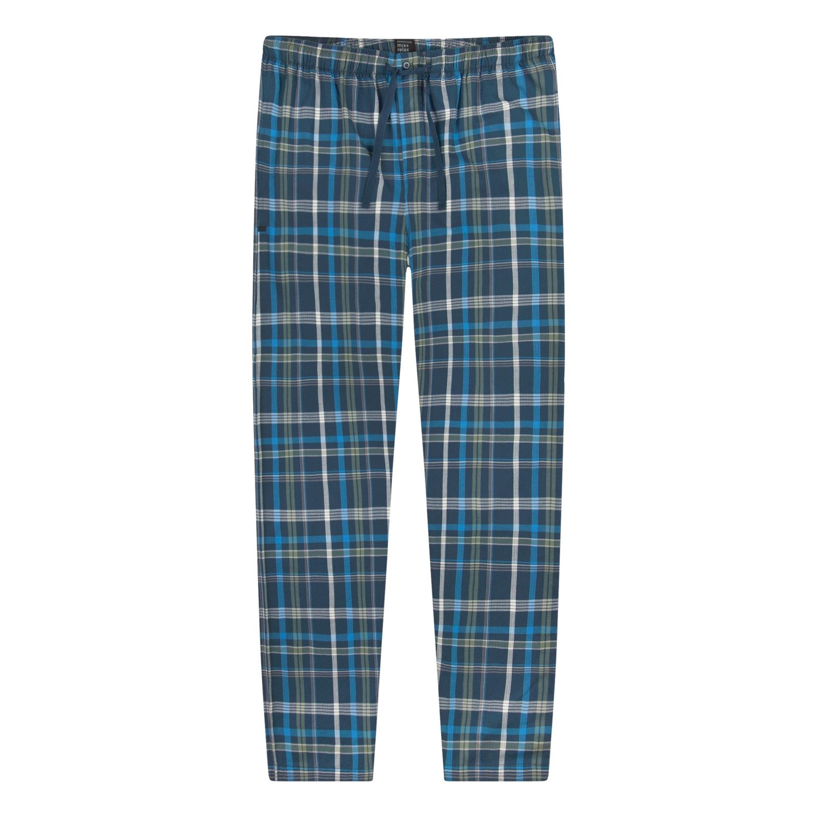 Schiesser Pyjamahose Schlafanzughose lang mit Knopfleiste günstig online kaufen