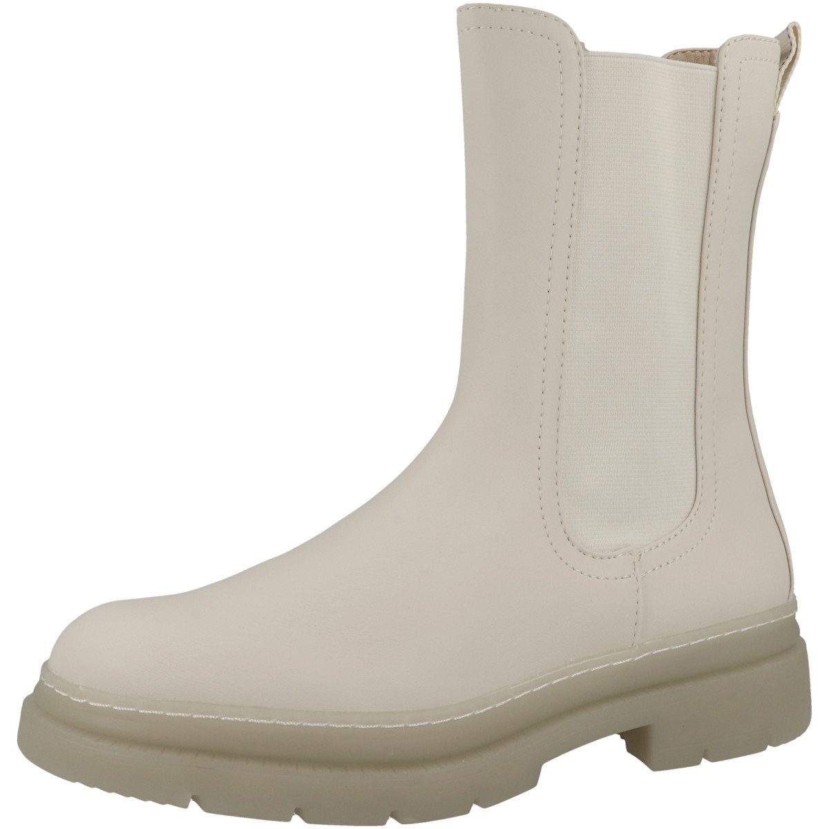 creme Chelseaboots 1-25452-29 Damen Tamaris