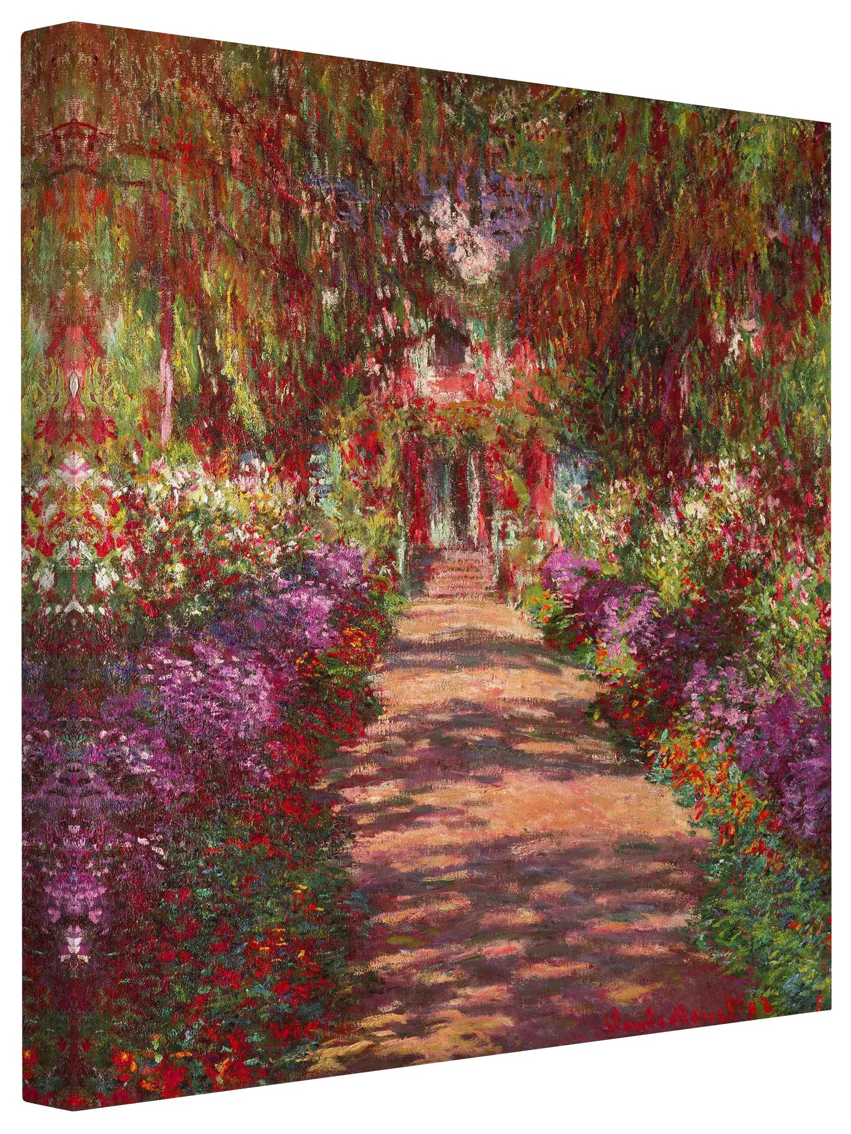 Bilderdepot24 Leinwandbild Kunstdruck Claude Monet Giverny günstig online kaufen