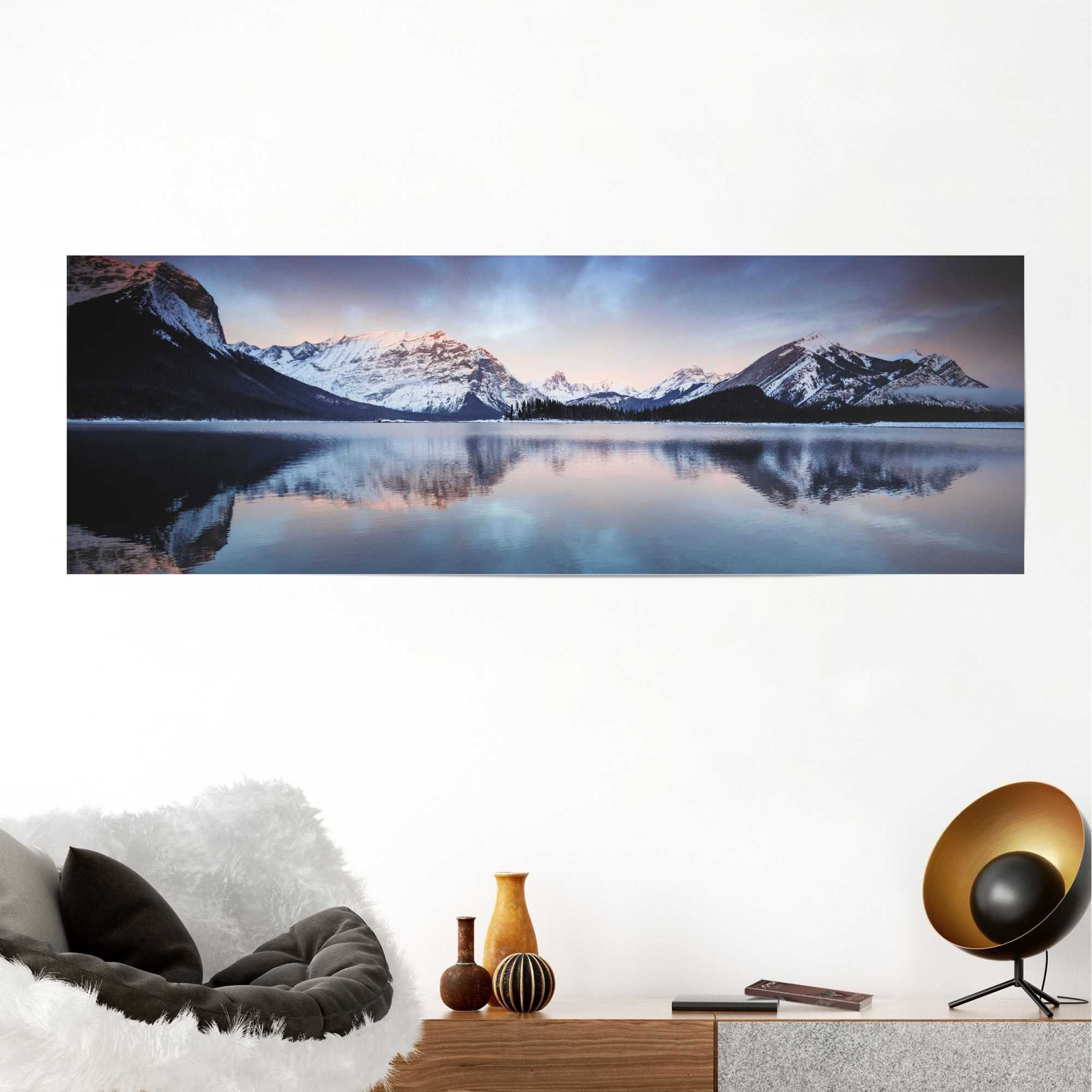 Reinders! Poster »Sonnenaufgang Bergsee«, (1 Stück)-HomeTrends