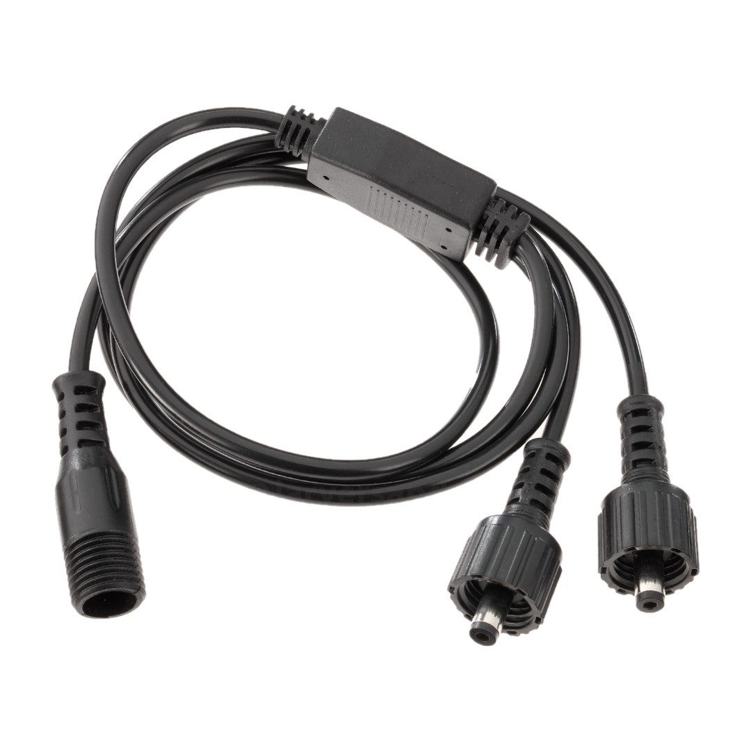 esotec Gartenpumpe Y-Verteilerkabel Stecker 2-polig rund 101837
