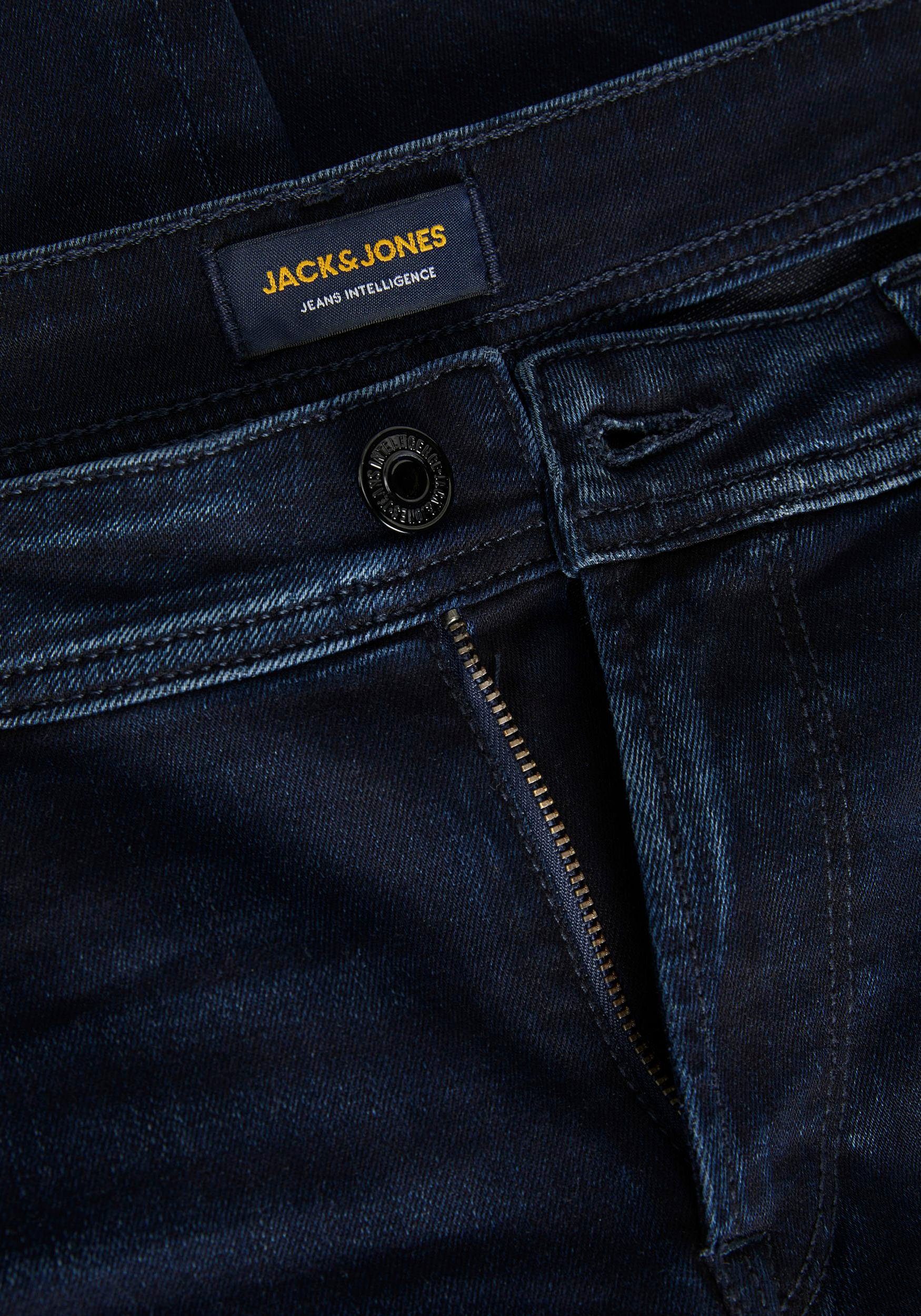 Jack & denim JJ Slim-fit-Jeans AGI Jones JJITIM JJORIGINAL 116 dk.blue