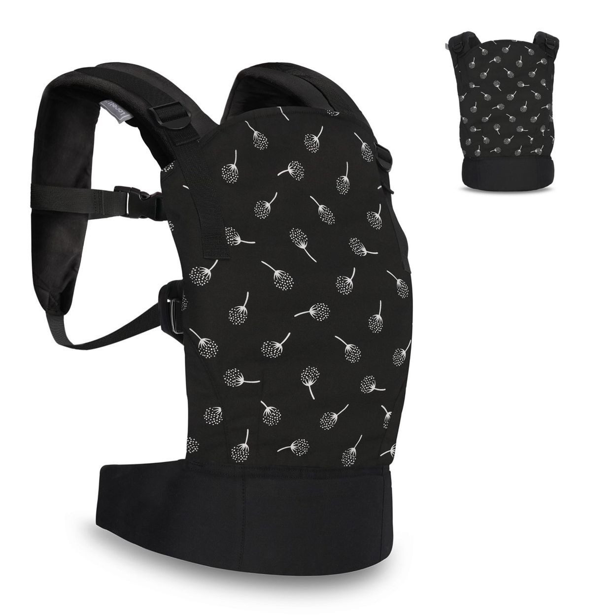 Lorelli Babytrage Wally 2 in 1, Bauchtrage, Rückentrage, Kopfstütze, Fronttasche, faltbar, 9 kg