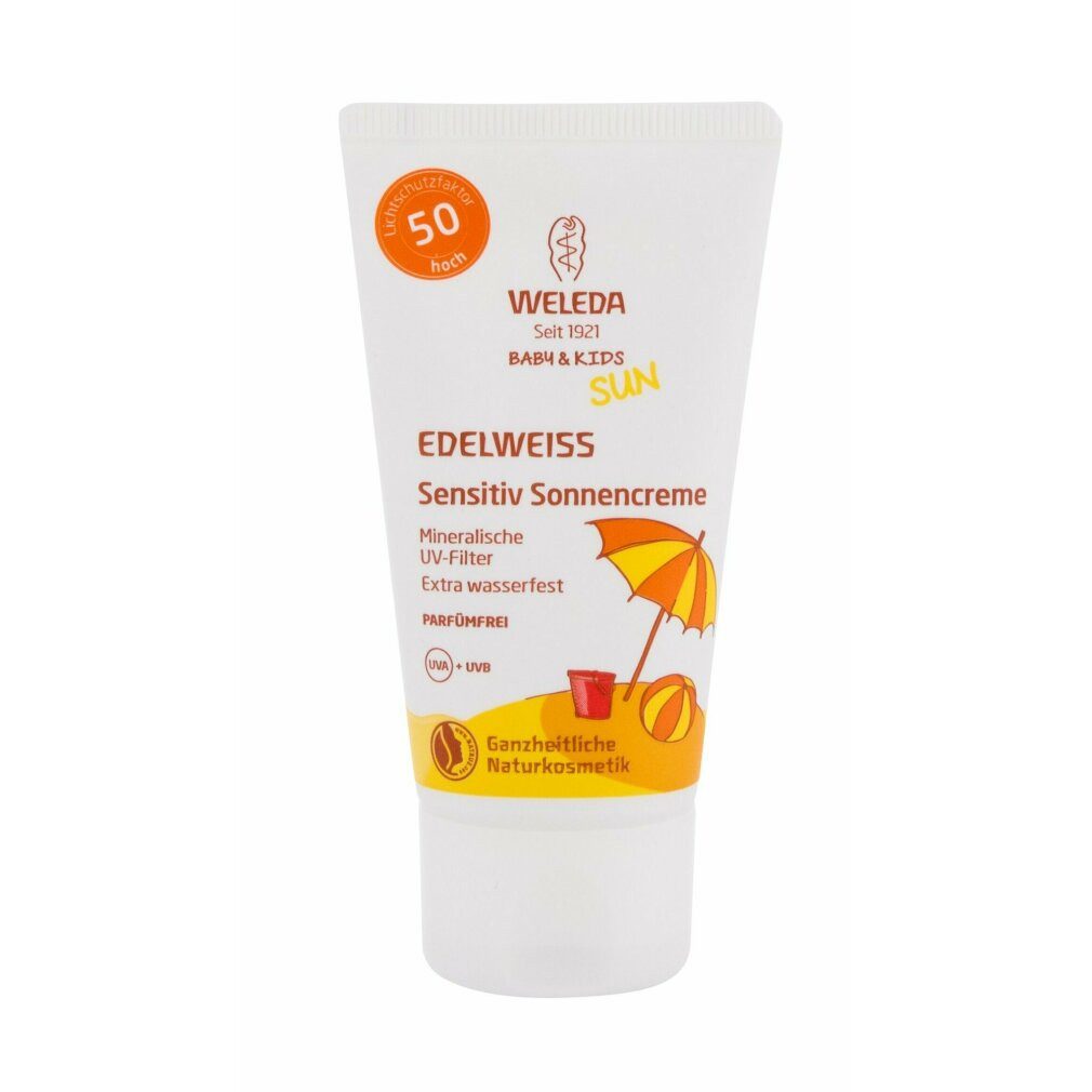 WELEDA Sonnenschutzpflege Edelweiss Sonnencreme Empfindliche Haut Baby ...
