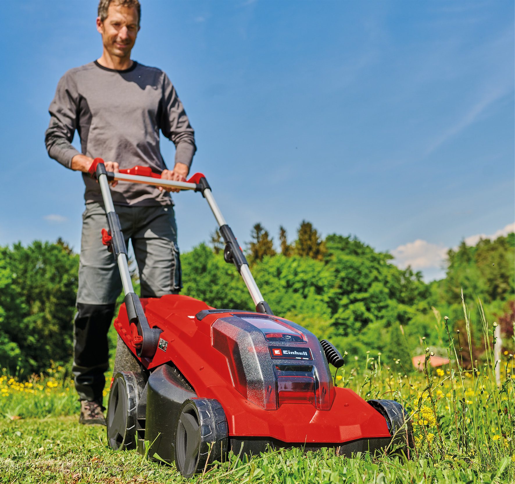 Einhell Akkurasenmäher GP-CM 36/41 Li - Solo, 41 cm Schnittbreite – Bild 4 von 5