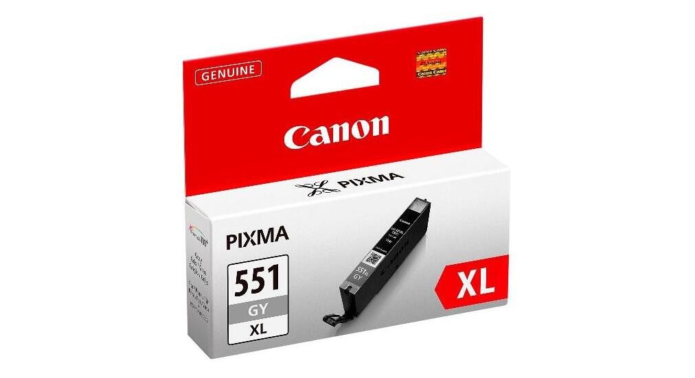 Thumbnail - Canon Canon CLI-551GY XL Druckerpatrone grau Tintenpatrone