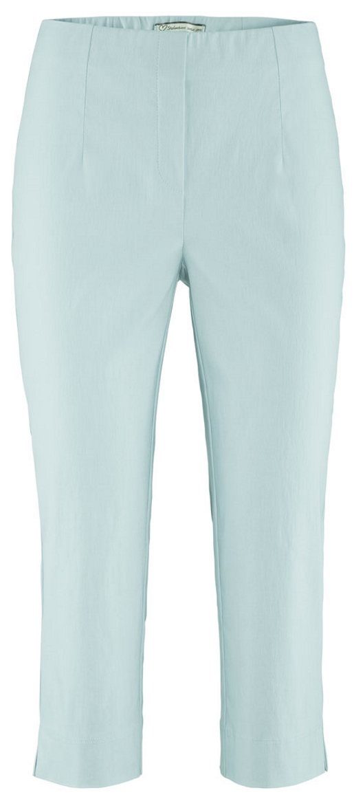 Stehmann Caprihose Ina-530-14060 elastischer Bund, ohne Verschluss hint of mint | Stretchhosen