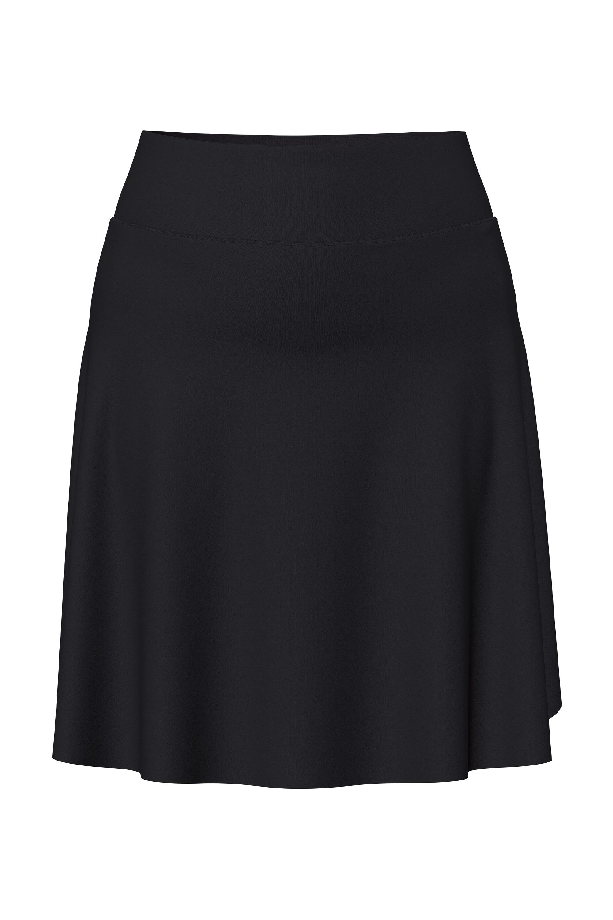 Ulla Popken Minirock 2-in-1-Skort Wellen Elastikbund Rock/Leggings
