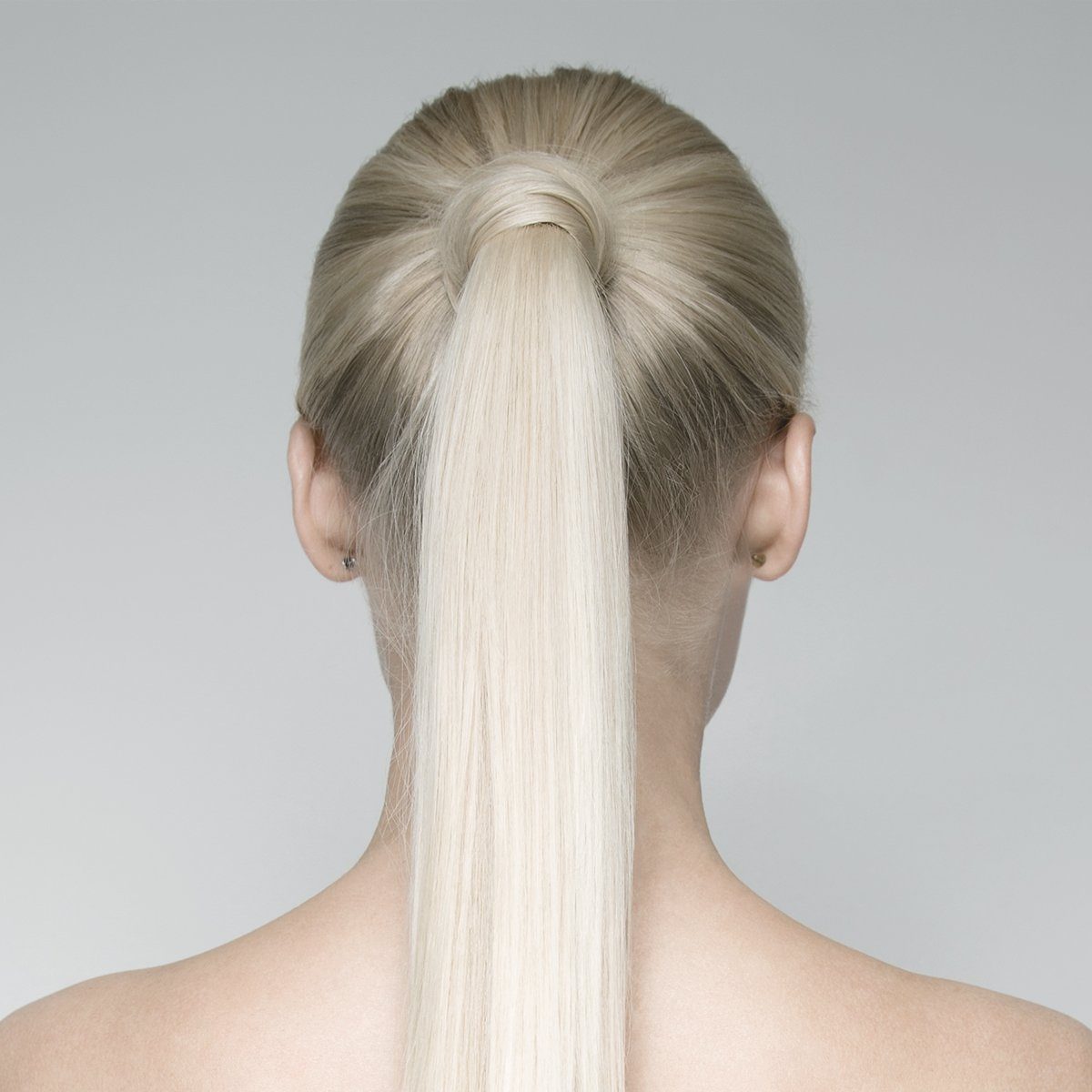 Global Extend dunkelbraun Echthaar-Extension #02 Ponytail