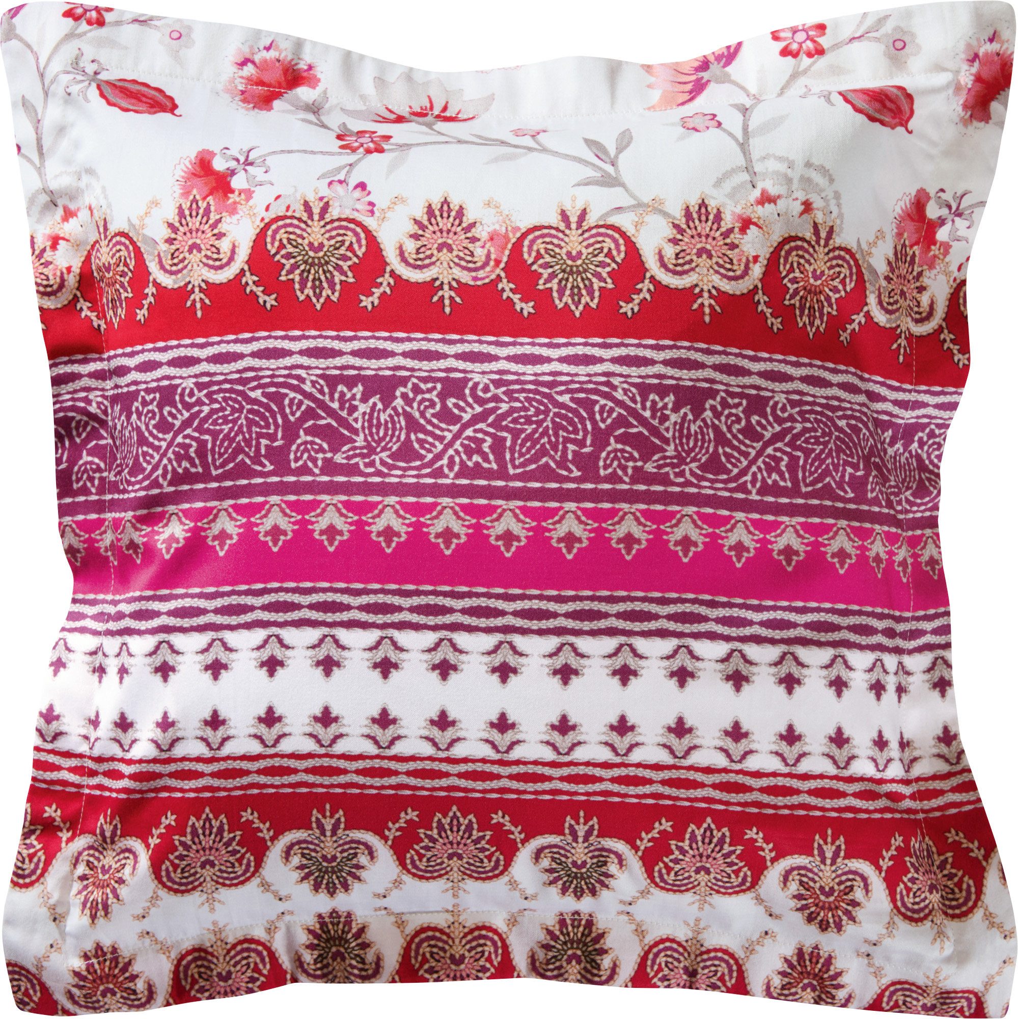 Erwin Müller Kissenbezug Kuschelkissenbezug, Blumen günstig online kaufen