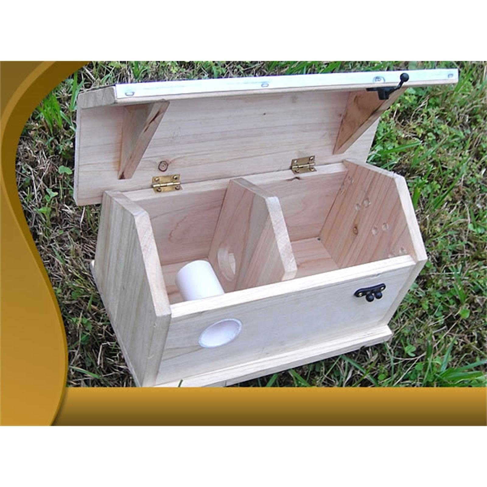 Melko Nistkasten Hummelhaus Hummelkasten Holz Nistkasten Insektenhaus Insektenhotel, Chinesische Fichte