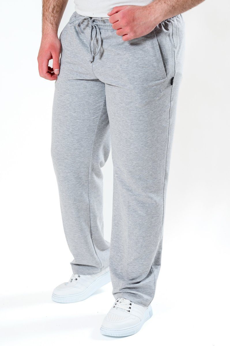 Authentic Klein Jogginghose Jogginghose Herren in Großen Größen, Langgrößen & Kurzgröße silbermelange